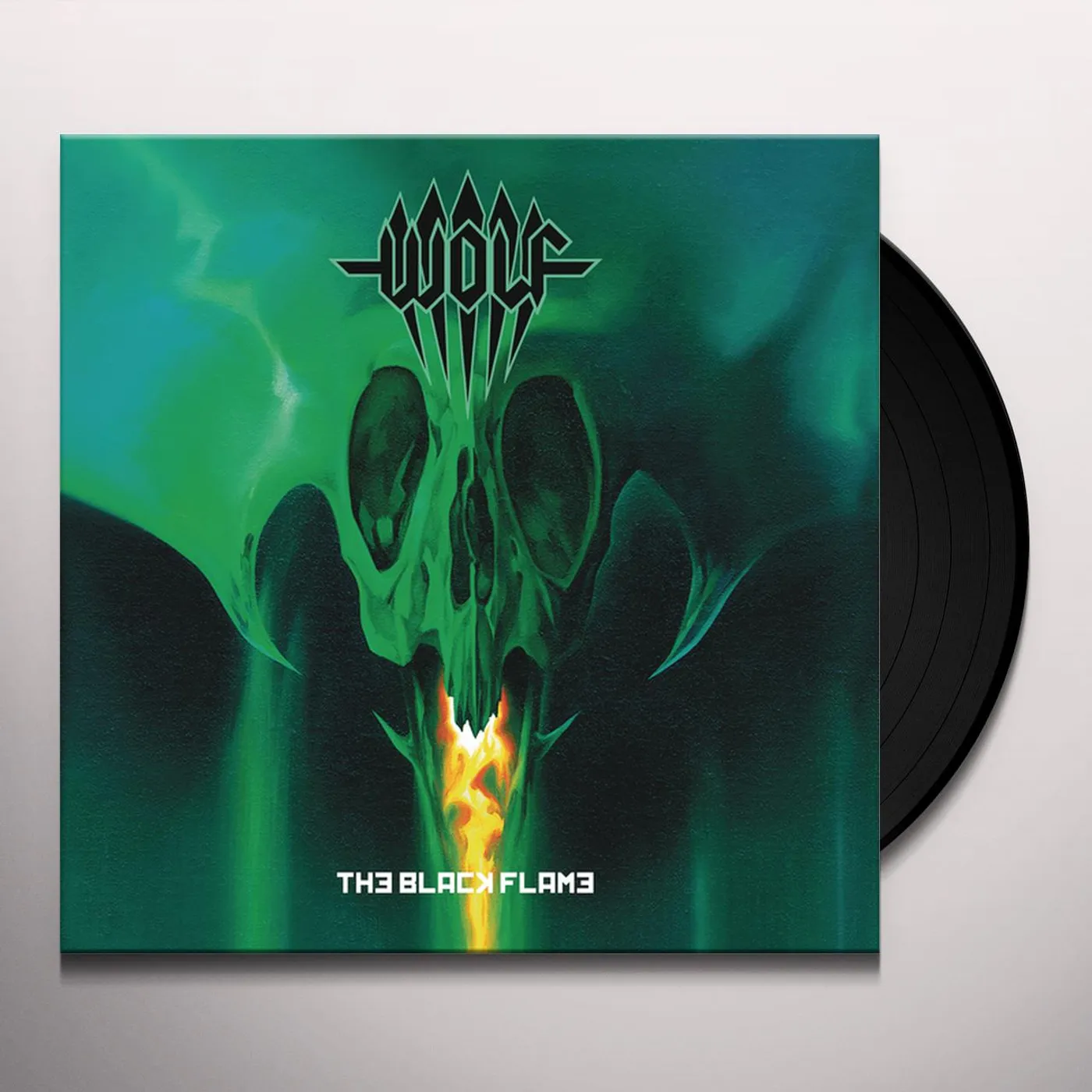 Wolf BLACK FLAME Vinyl Record