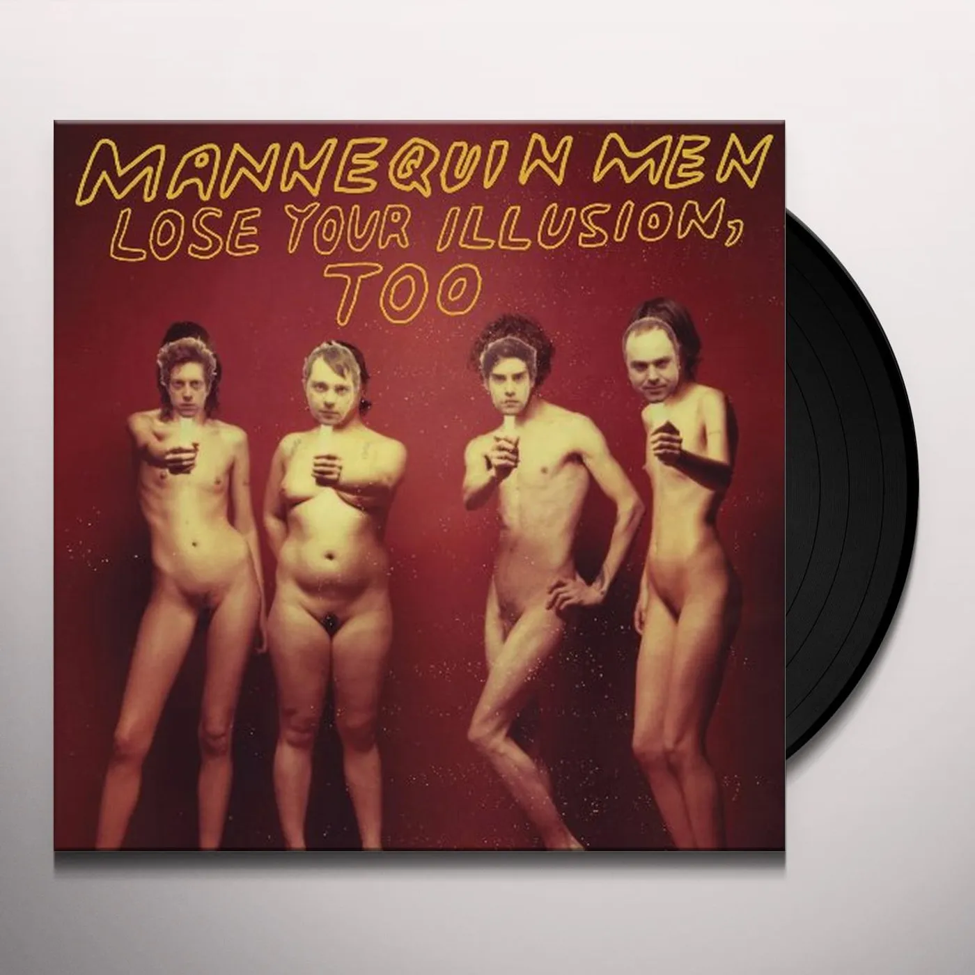 Mannequin Men LOSE YOUR ILLUSION TOO Vinyl Record
