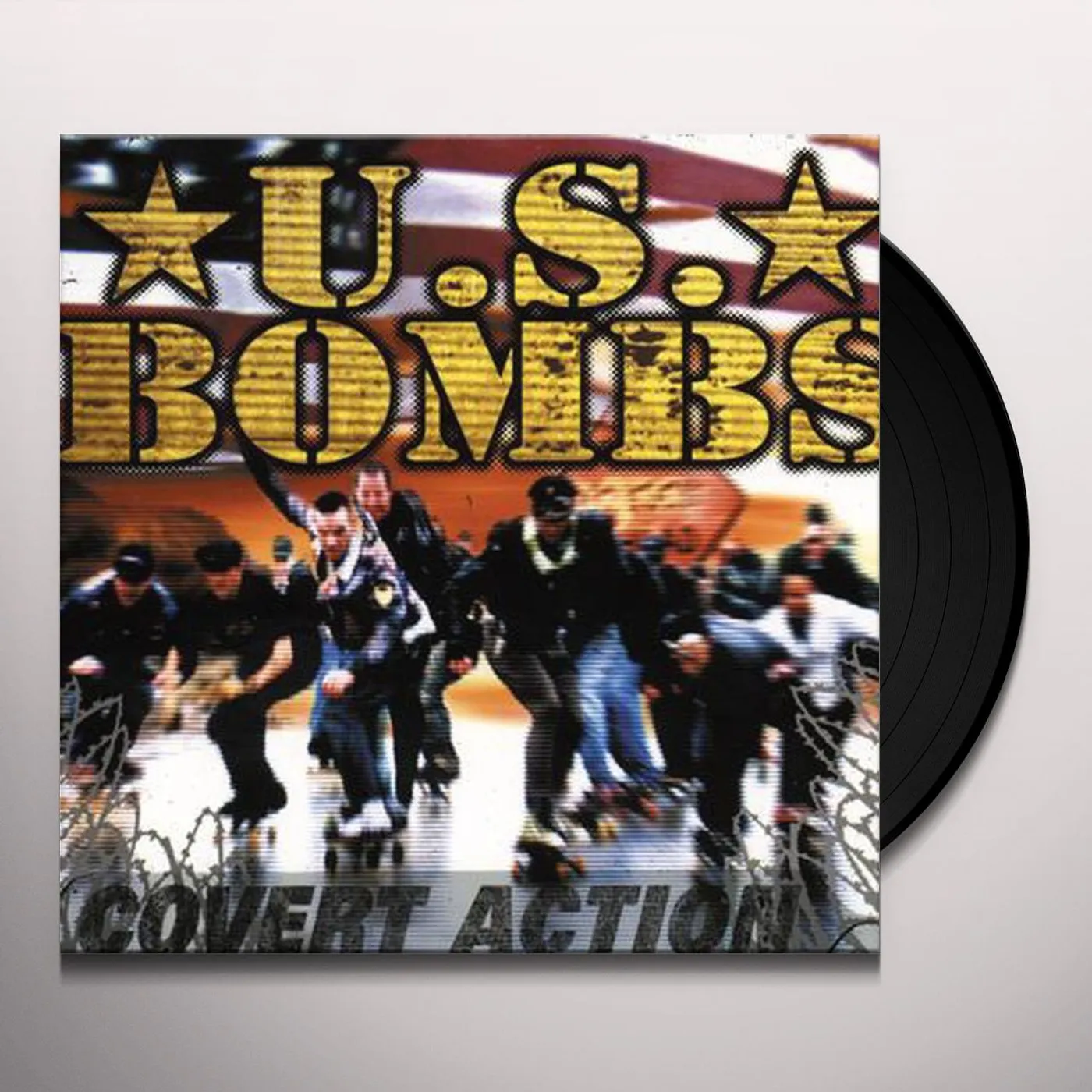 U.S. Bombs COVER ACTION Vinyl Record