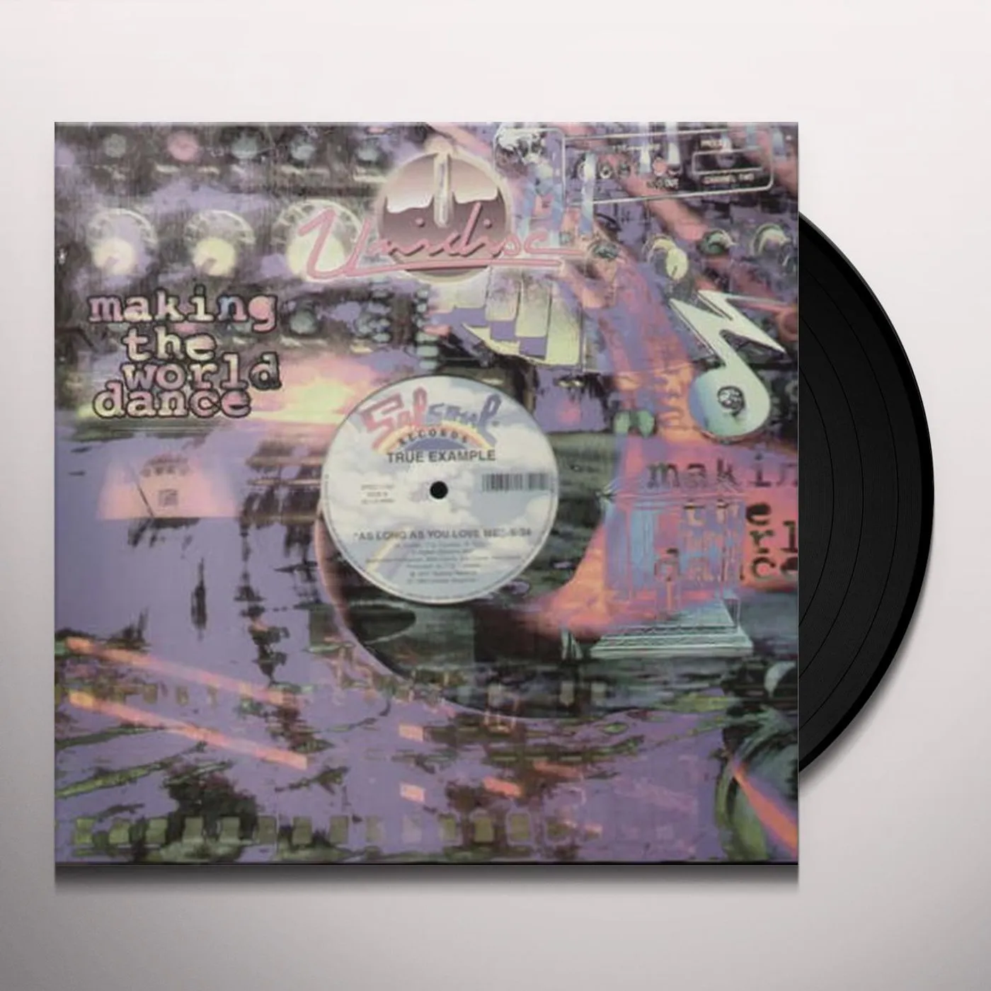 True Example AS LONG AS YOU LOVE ME/LOVE IS FINALLY COMING Vinyl Record