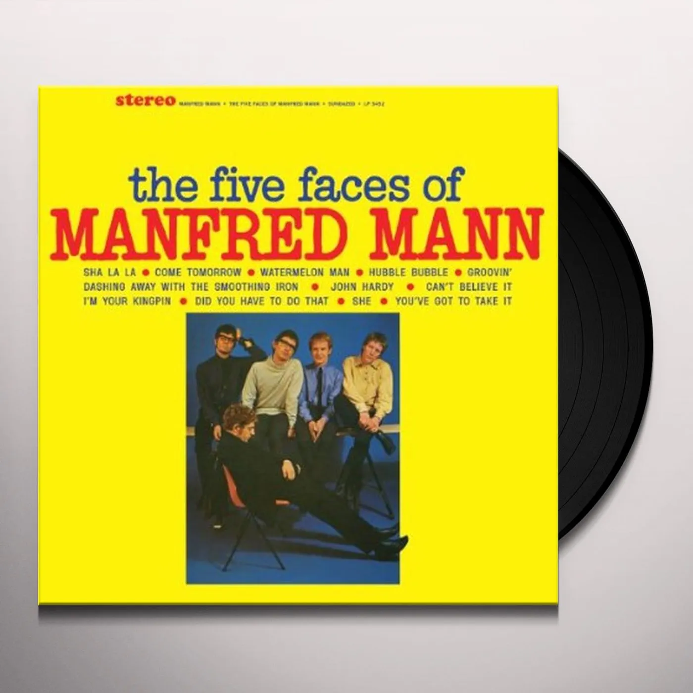 Five Faces Of Manfred Mann Vinyl Record