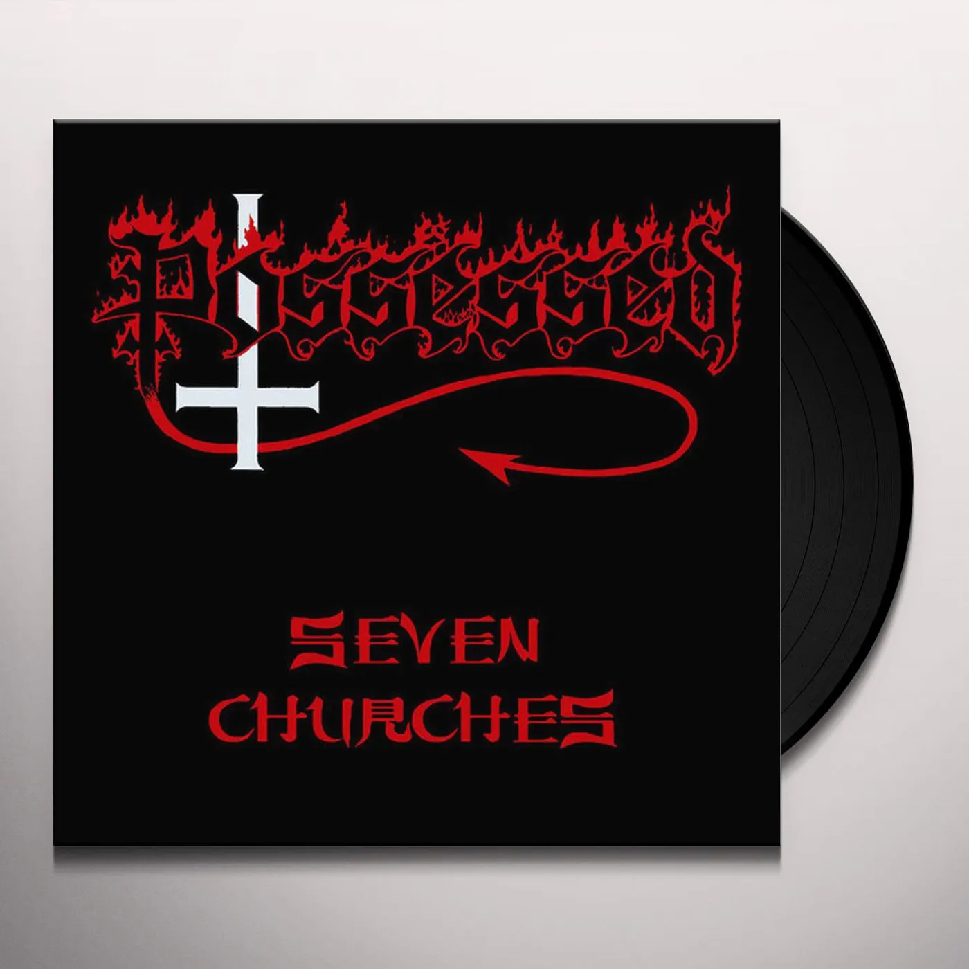 Possessed Seven Churches Vinyl Record