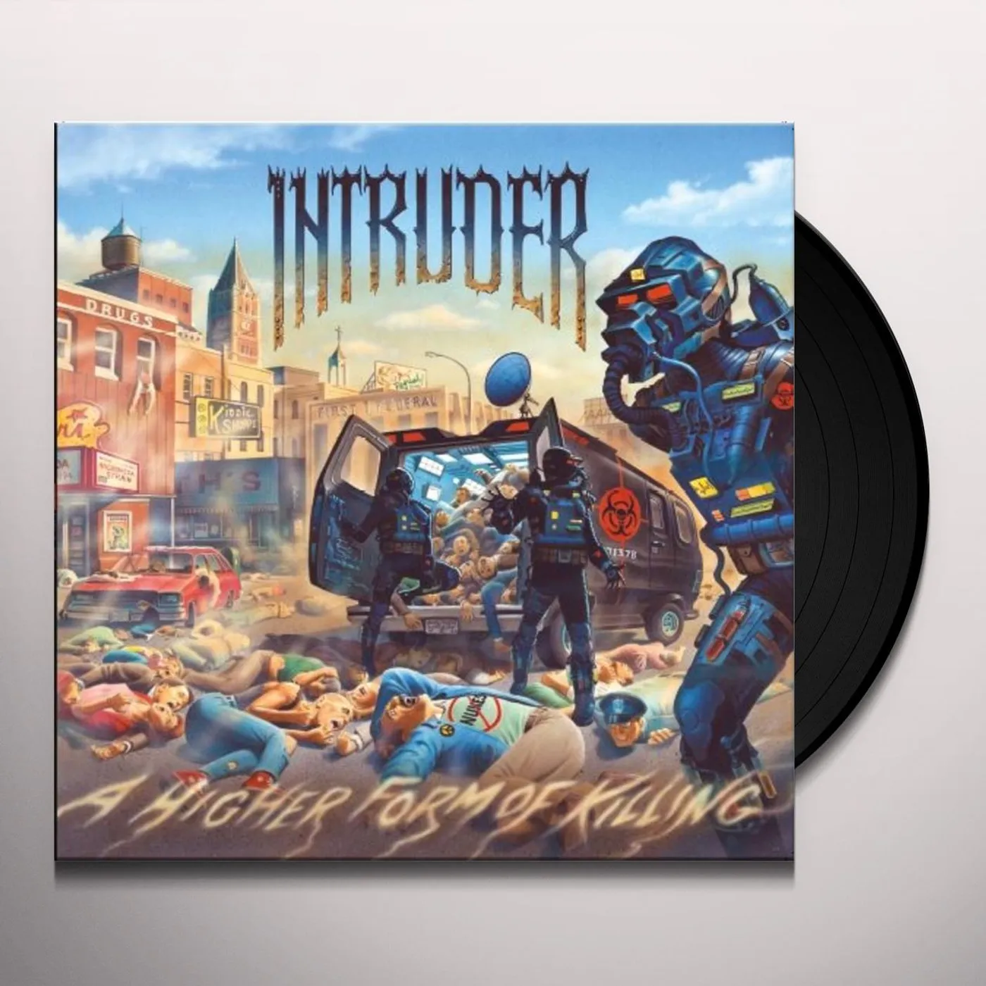 Intruder HIGHER FORM OF KILLING Vinyl Record