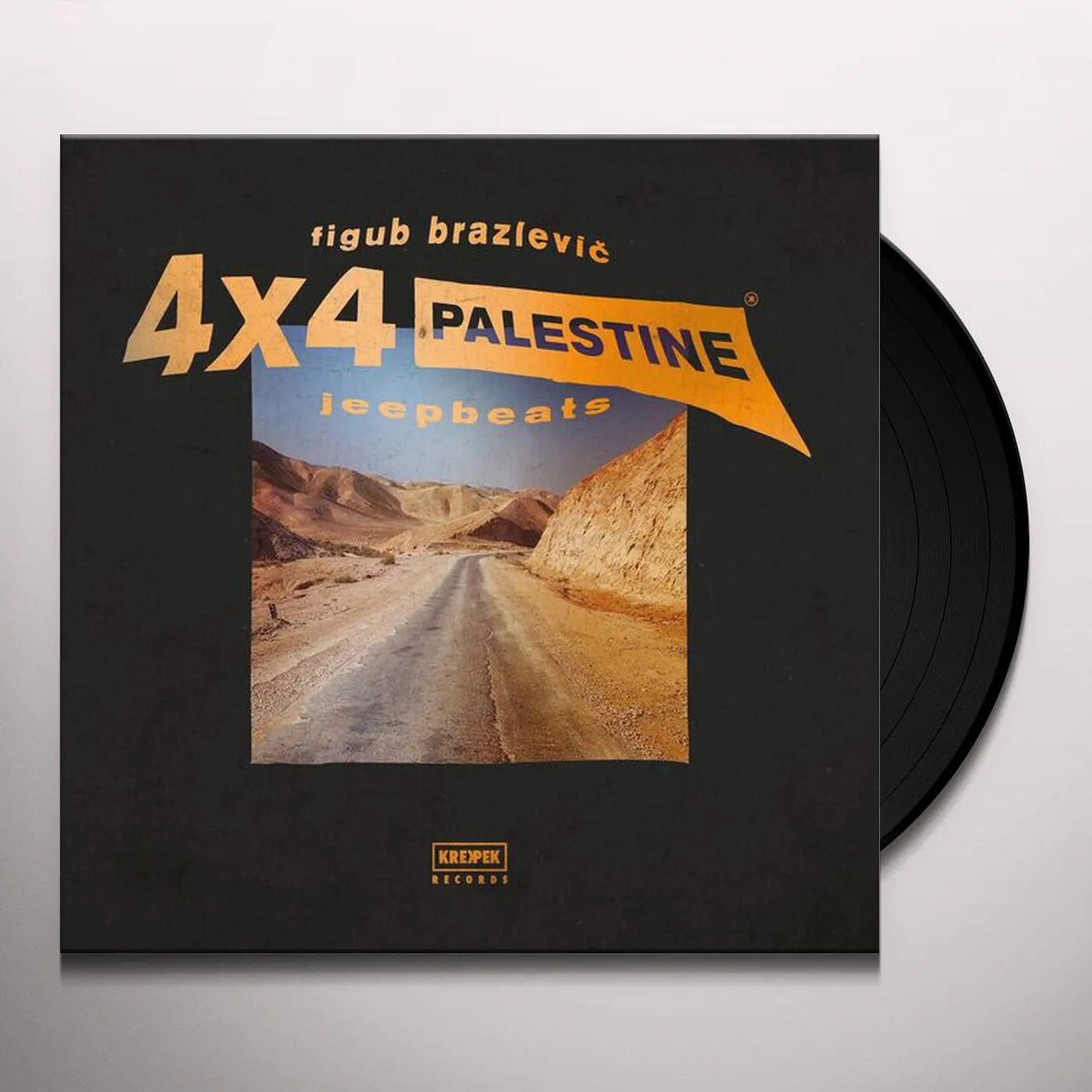 Figub Brazlevic 4X4 JEEP BEAT Vinyl Record