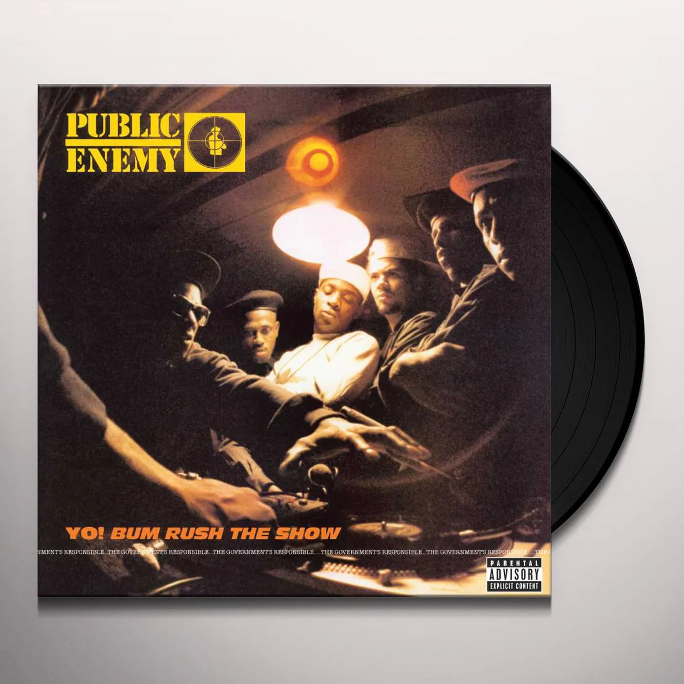 Public Enemy YO BUM RUSH THE SHOW Vinyl Record