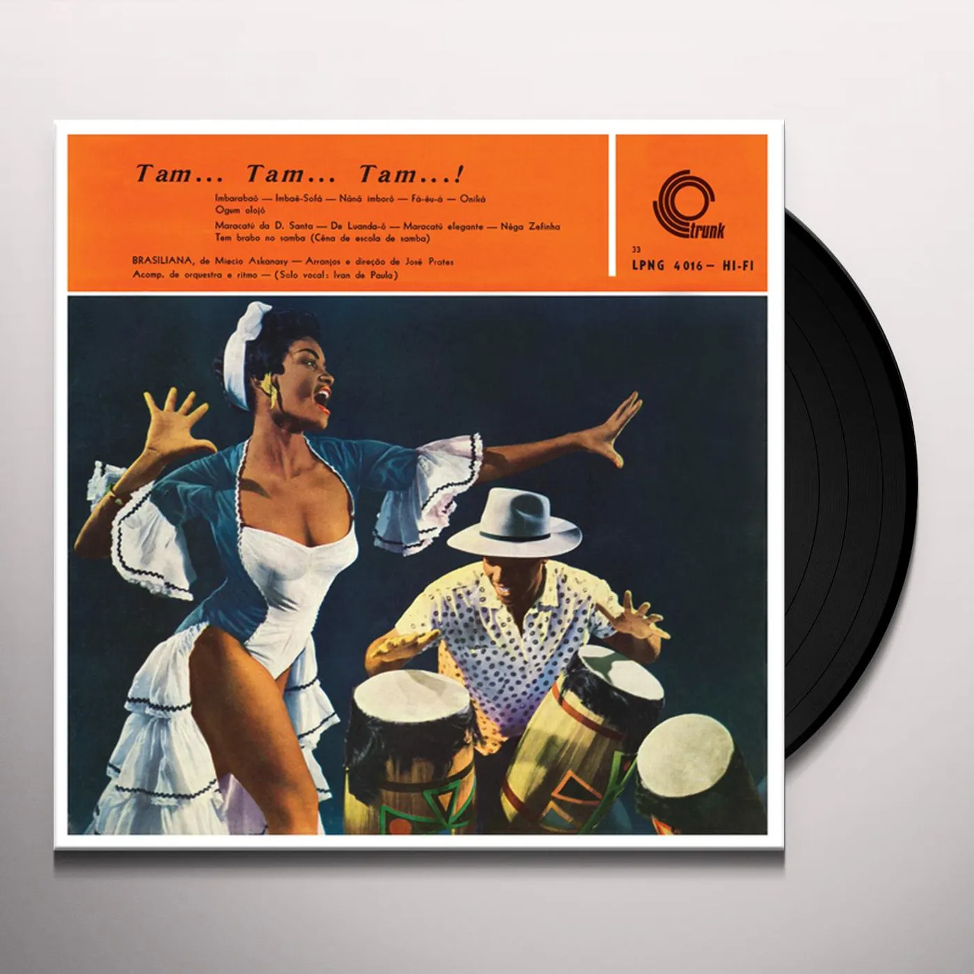 Jose Prates / Miecio Askanasy TAM TAM TAM Vinyl Record