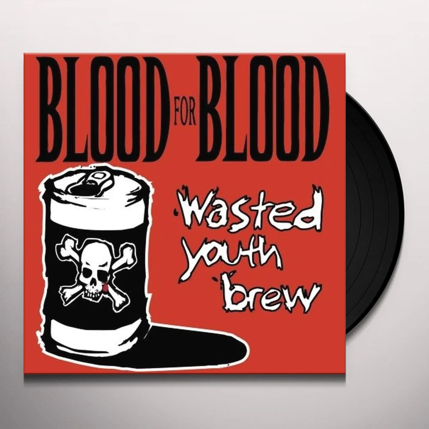 Blood For Blood Wasted Youth Brew Vinyl Record