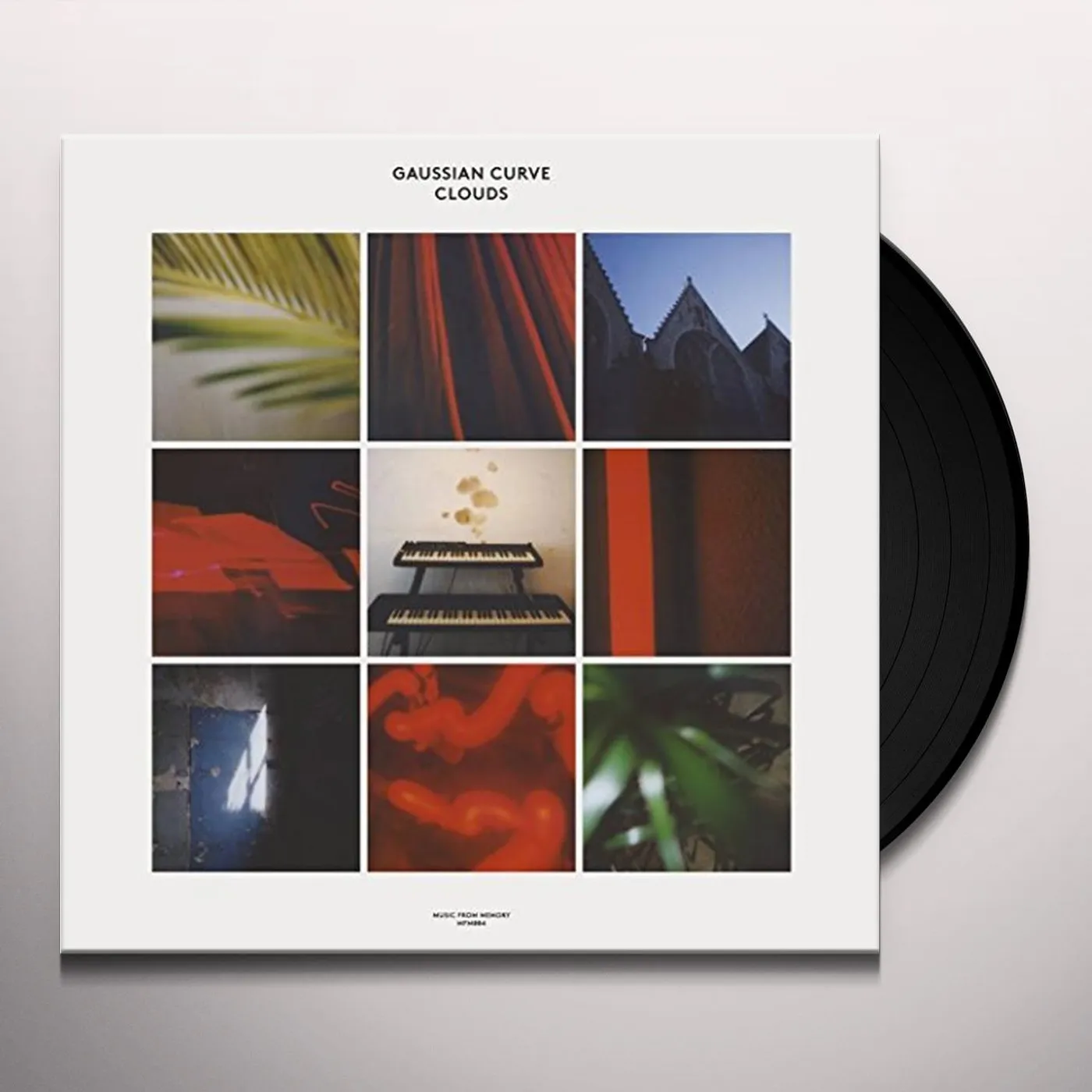 Gaussian Curve Clouds Vinyl Record