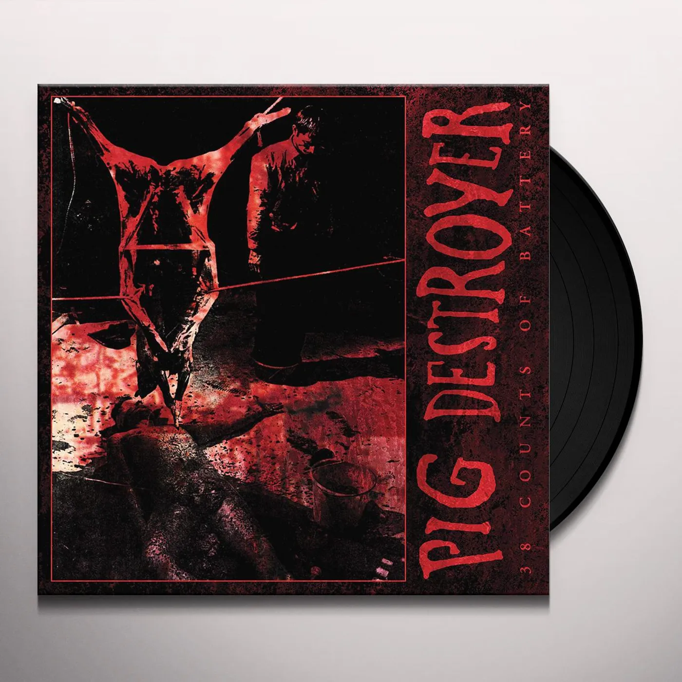 Pig Destroyer 38 Counts of Battery Vinyl Record
