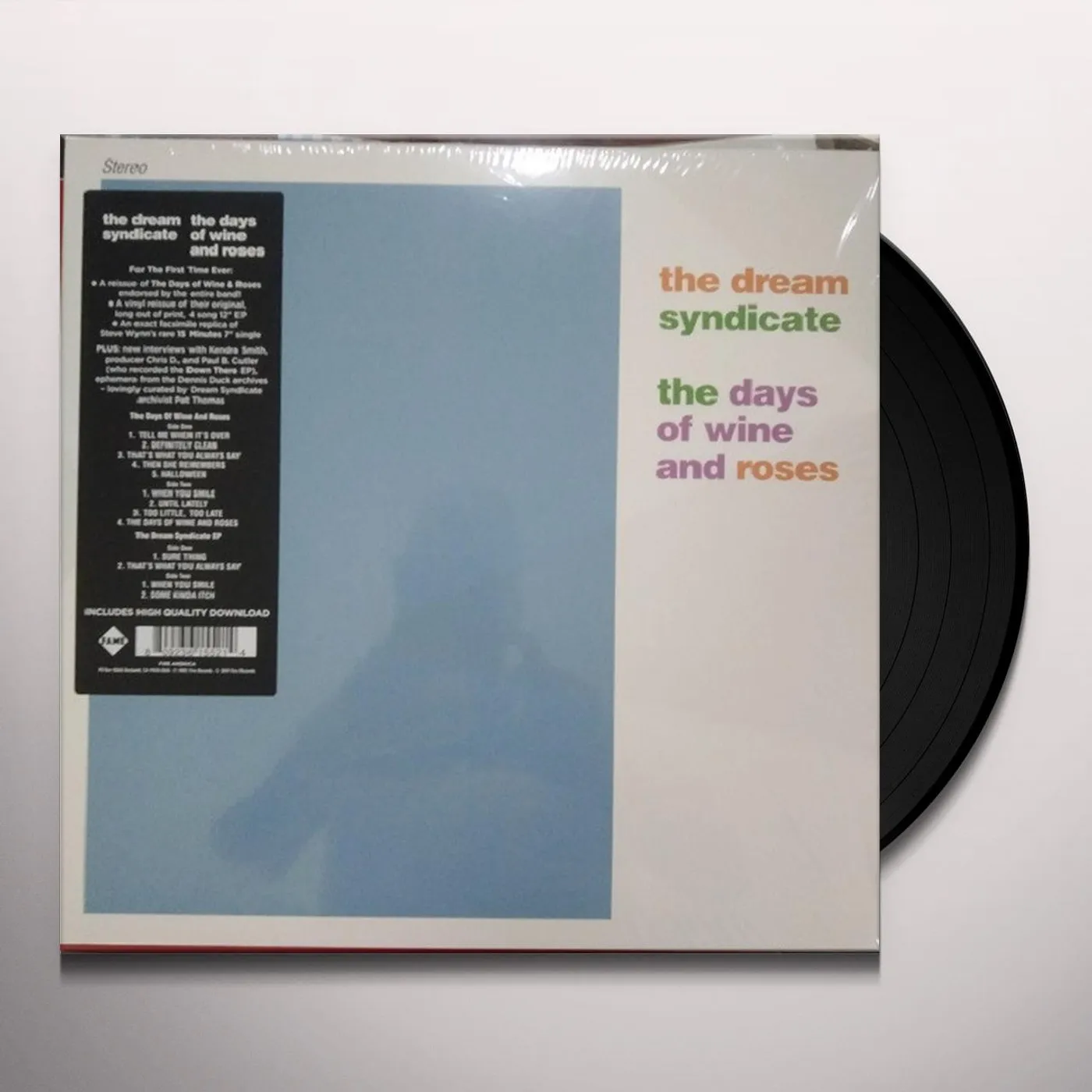The Dream Syndicate DAYS OF WINE & ROSES (2LP/7INCH) Vinyl Record