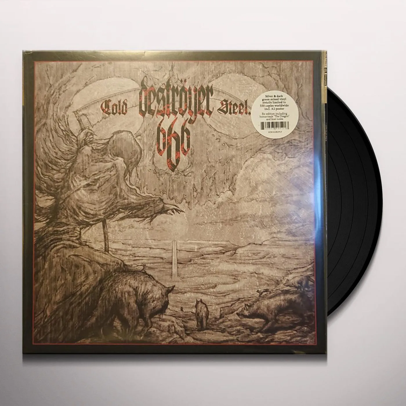 Deströyer 666 COLD STEEL...FOR AN IRON AGE Vinyl Record