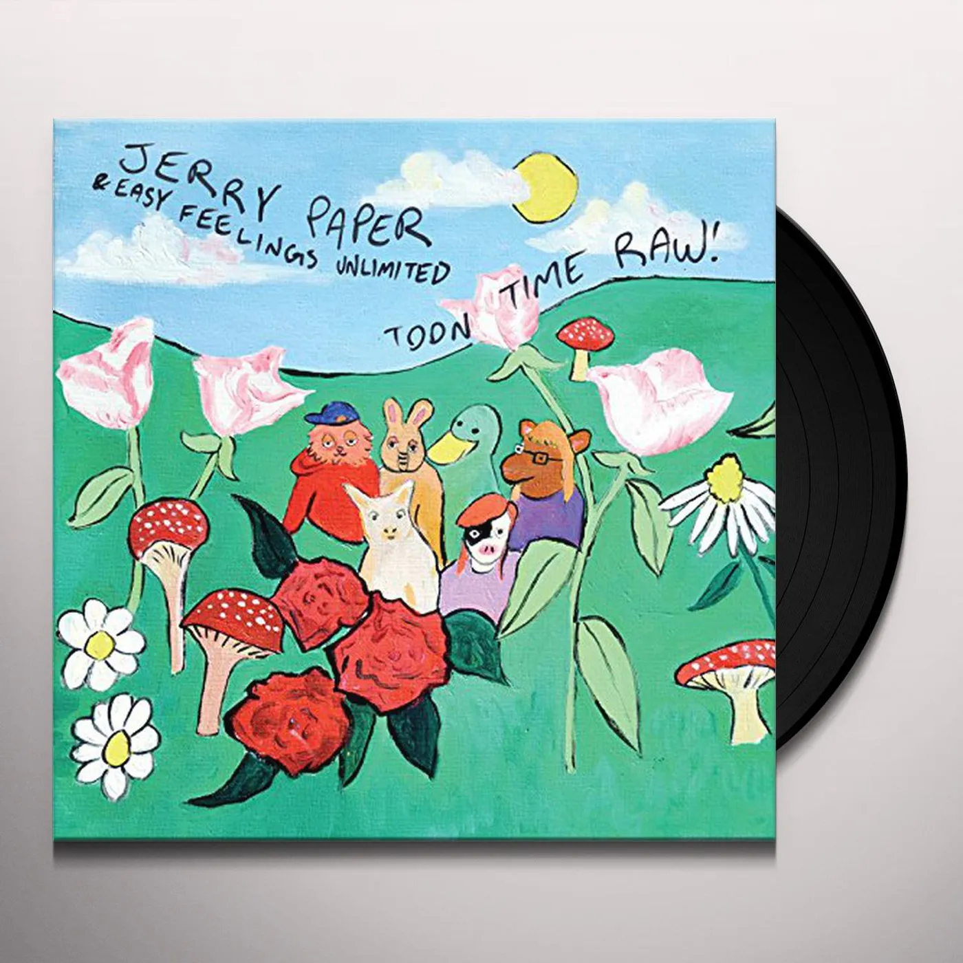 Jerry Paper Toon Time Raw! Vinyl Record