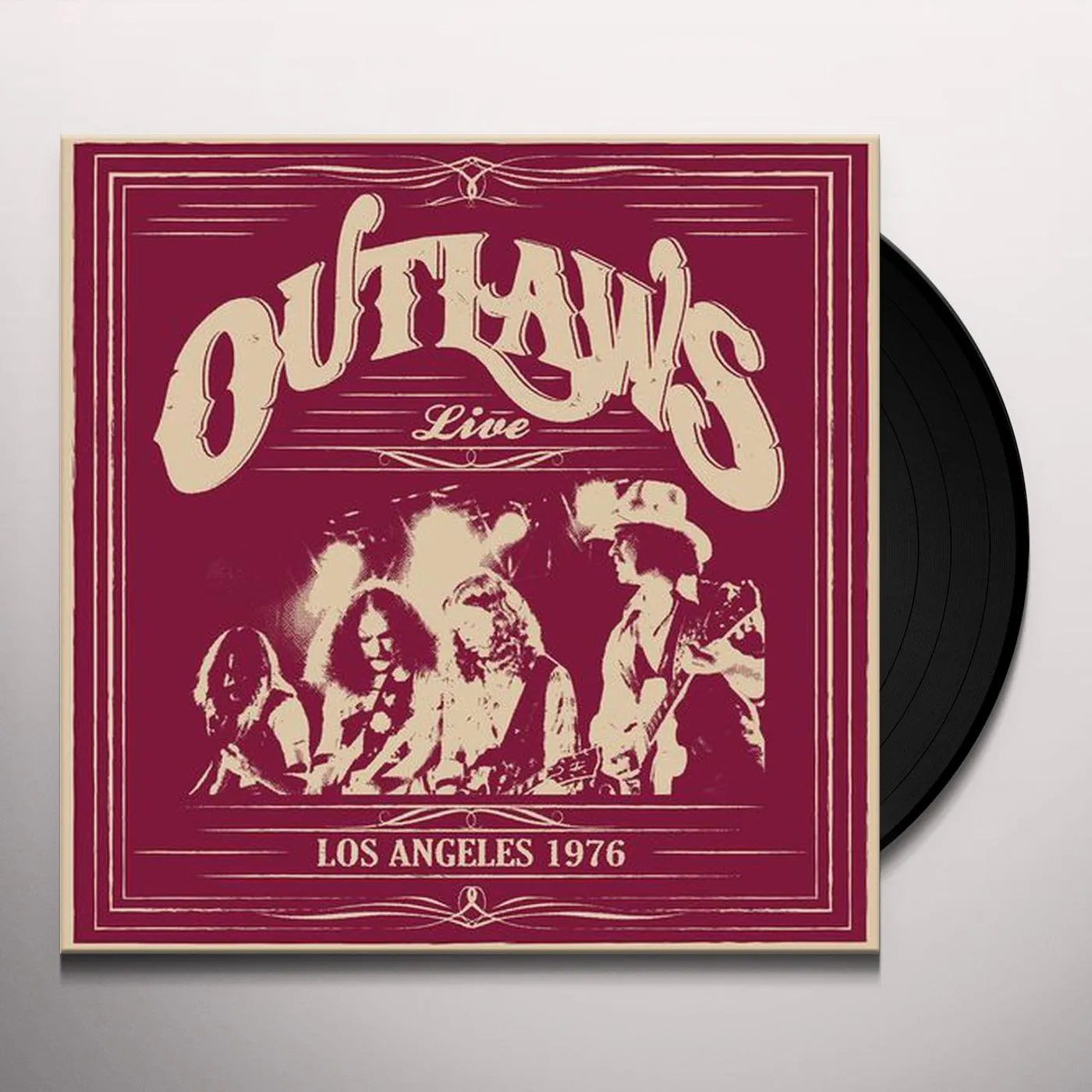 Outlaws Los Angeles 1976 Vinyl Record