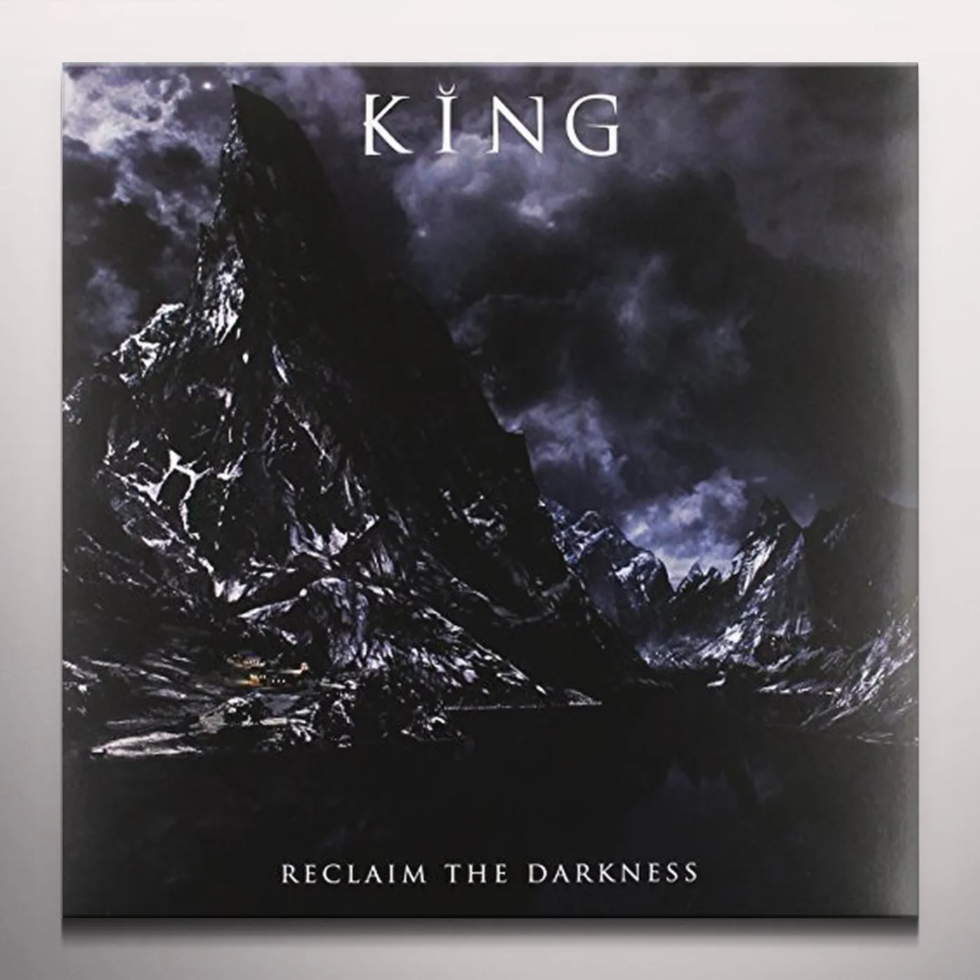 King RECLAIM THE DARKNESS (CLEAR BLUE VINYL) Vinyl Record