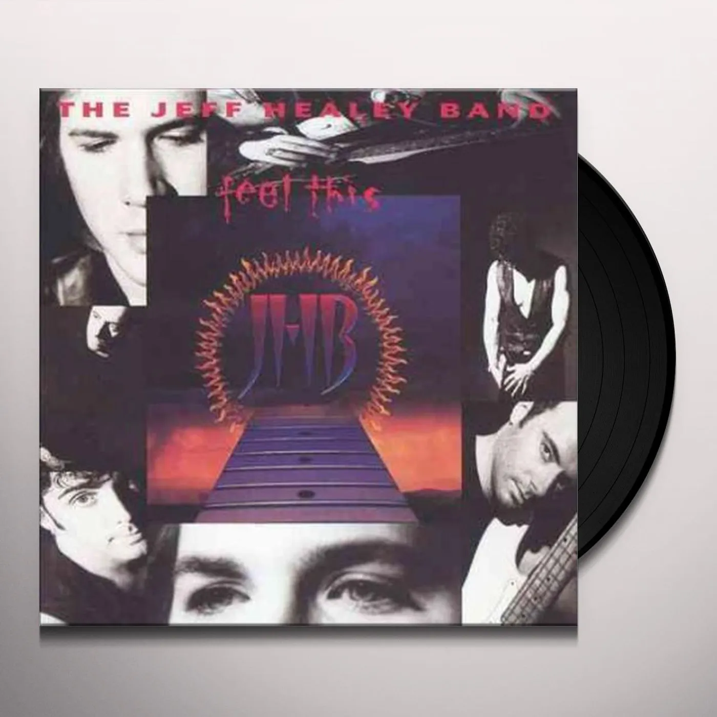 Jeff Healey Feel This Vinyl Record
