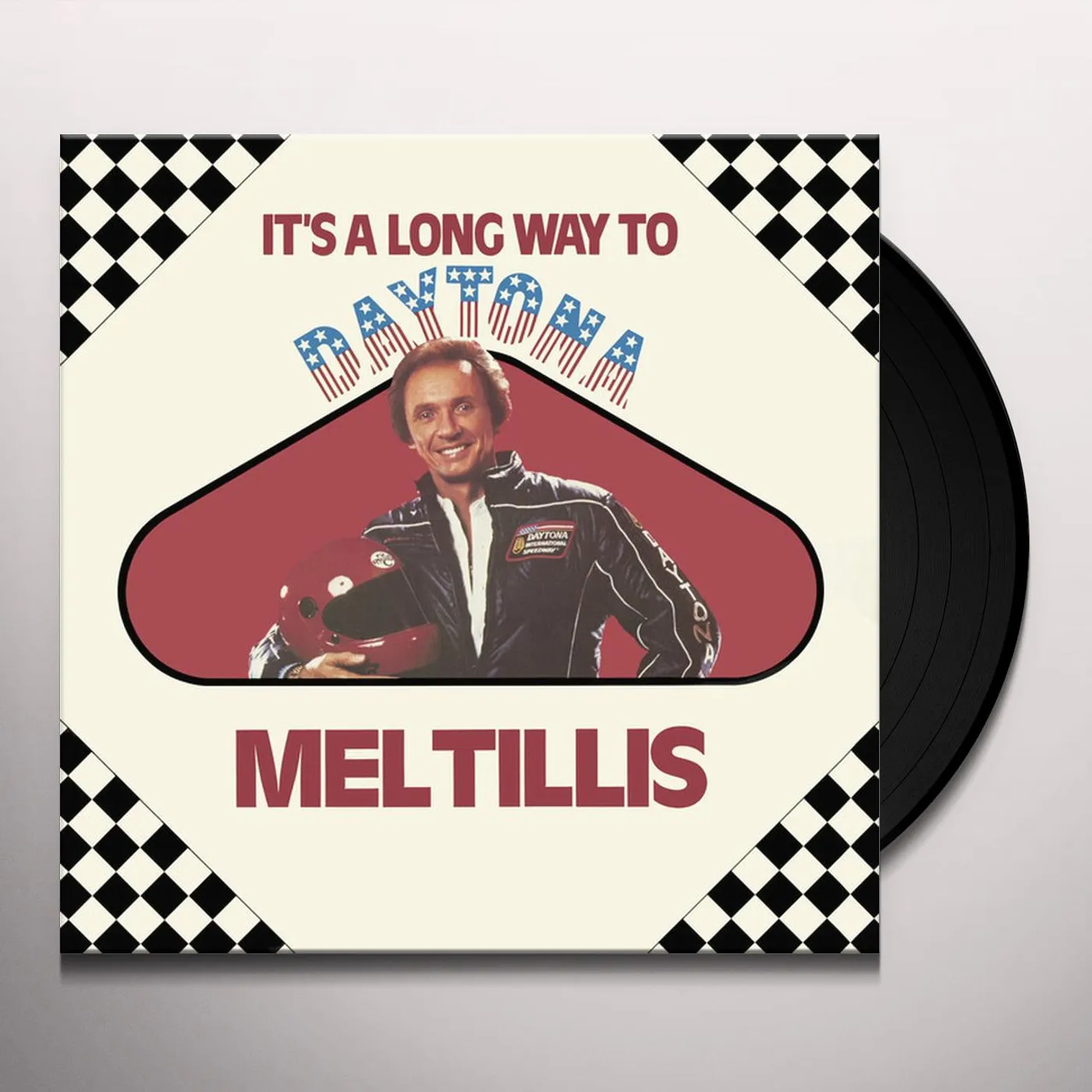 Mel Tillis It's A Long Way To Daytona Vinyl Record
