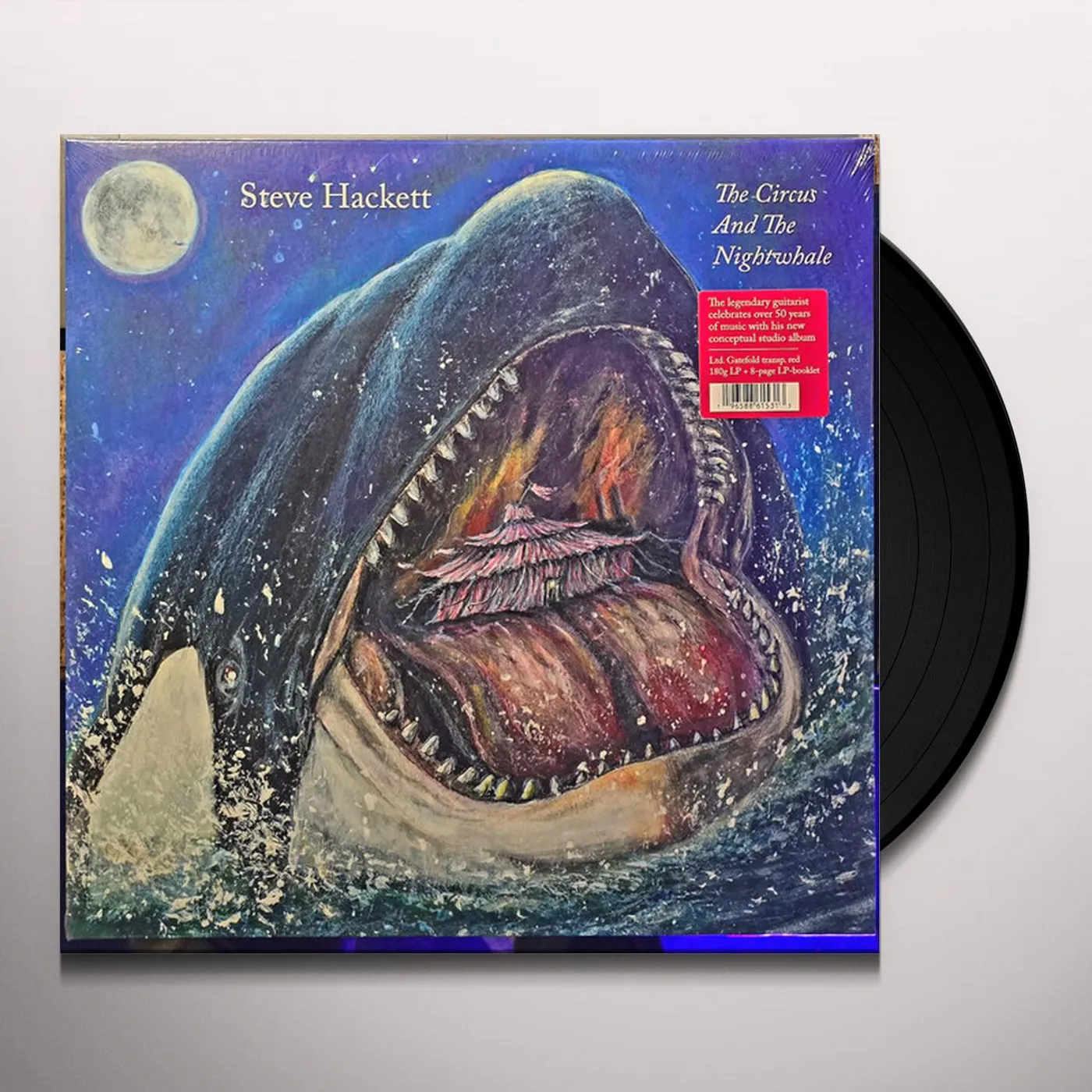 Steve Hackett CIRCUS & THE NIGHTWHALE Vinyl Record