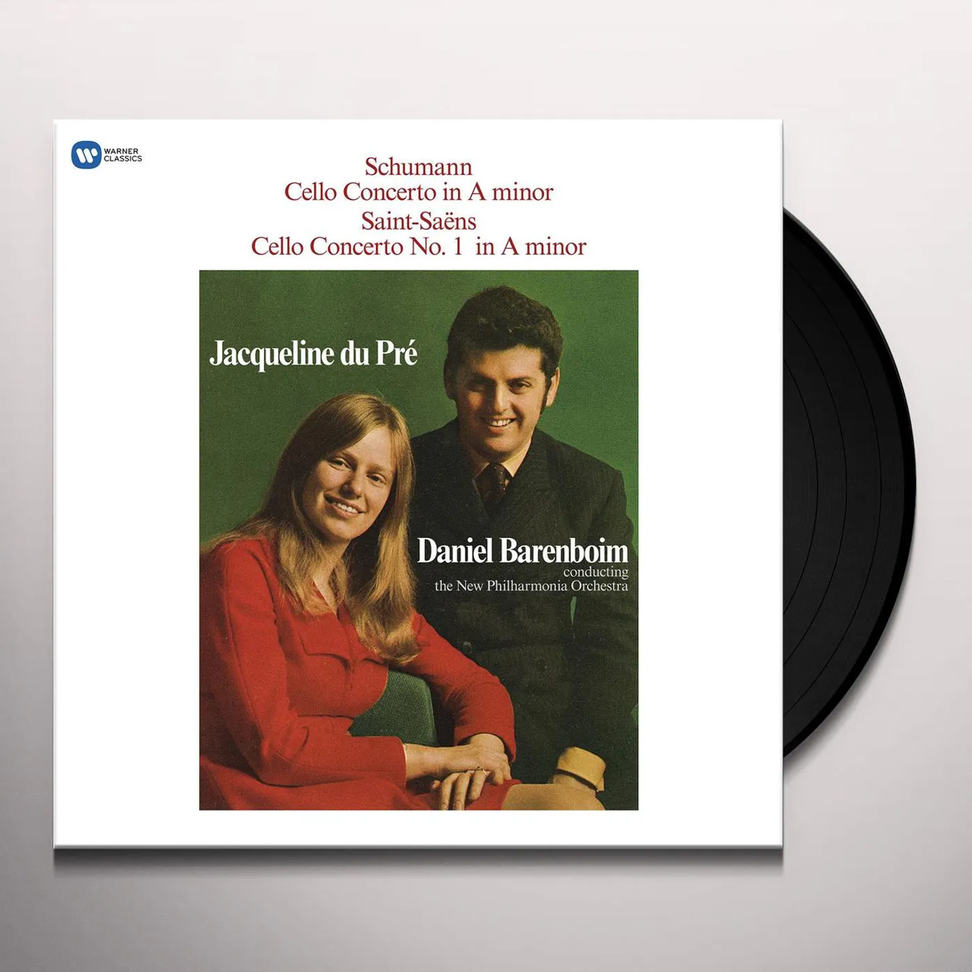 Jacqueline du Pré SCHUMANN: CELLO CONCERTO / SAINT SAENES: CELLO Vinyl Record