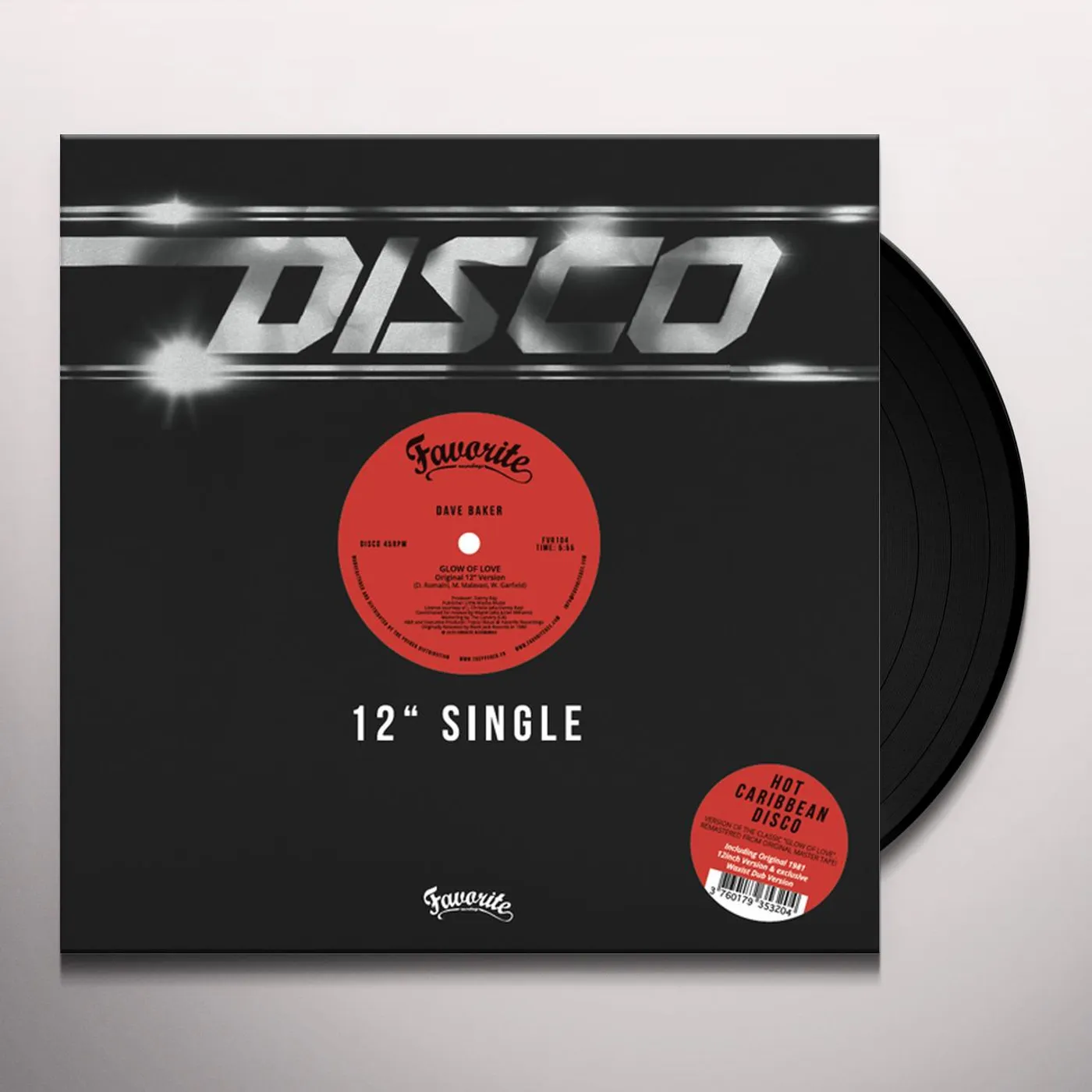 Dave Baker Glow of Love Vinyl Record