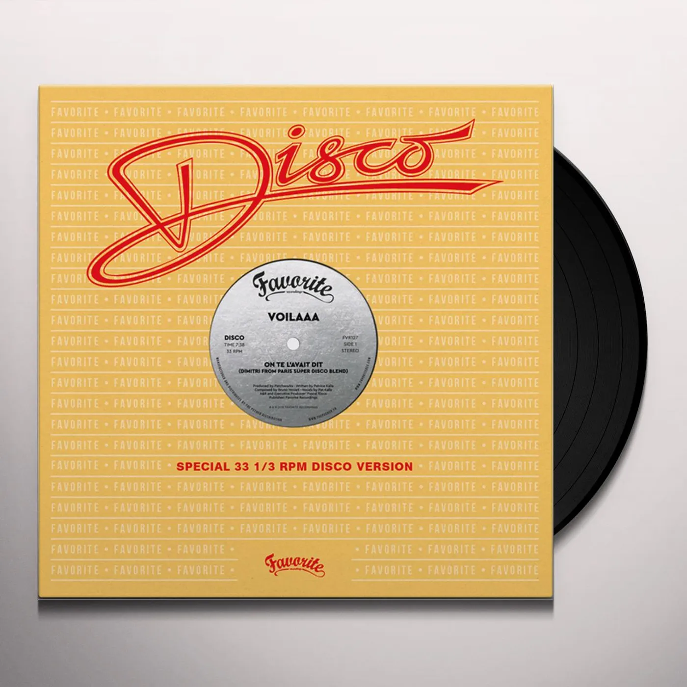 Voilaaa ON TE L'AVAIT DIT / SPIES ARE WATCHING ME REMIXES Vinyl Record