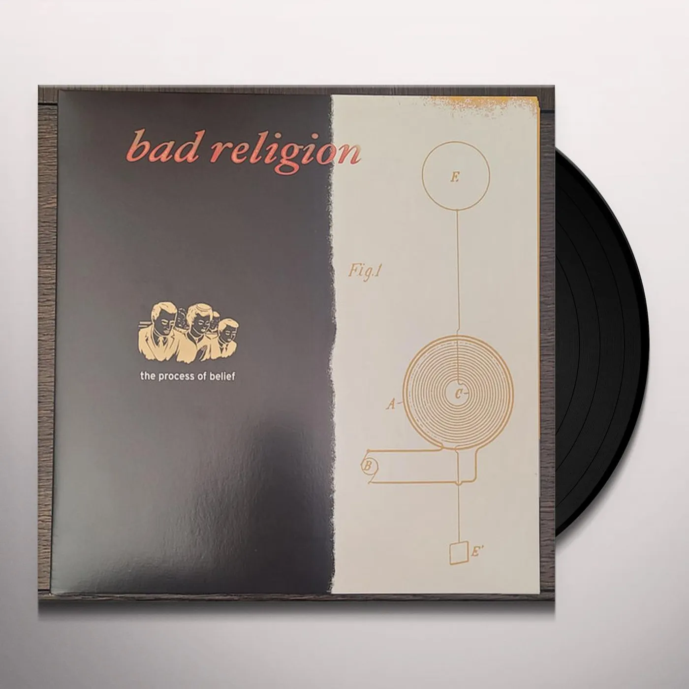 Bad Religion PROCESS OF BELIEF (ANNIV. ED/HALLOWEEN ORANGE VINYL) Vinyl Record