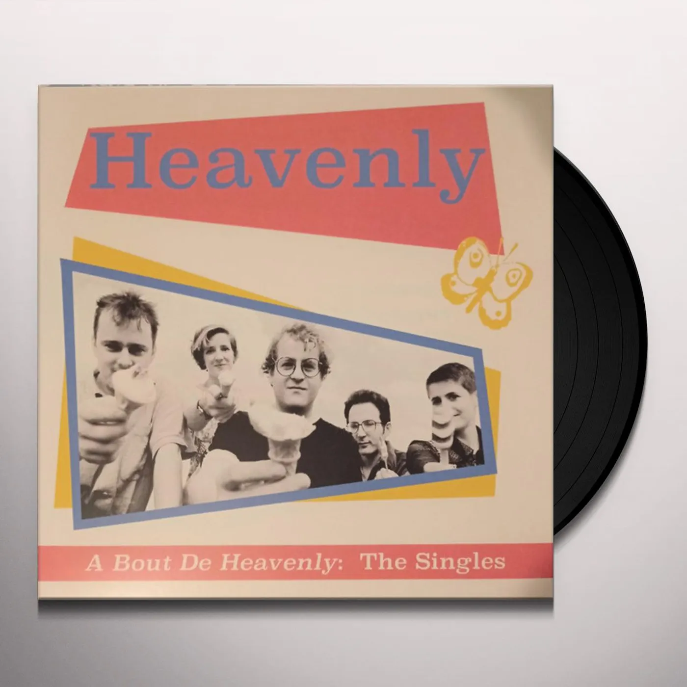 BOUT DE HEAVENLY: THE SINGLES Vinyl Record