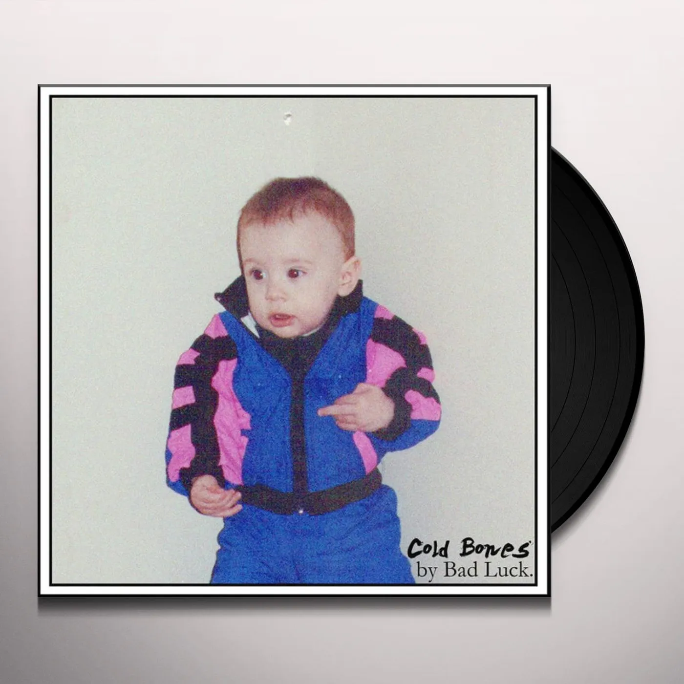 Bad Luck. COLD BONES (LIMITED EDITION CRAYOLA MELT VARIANT) Vinyl Record