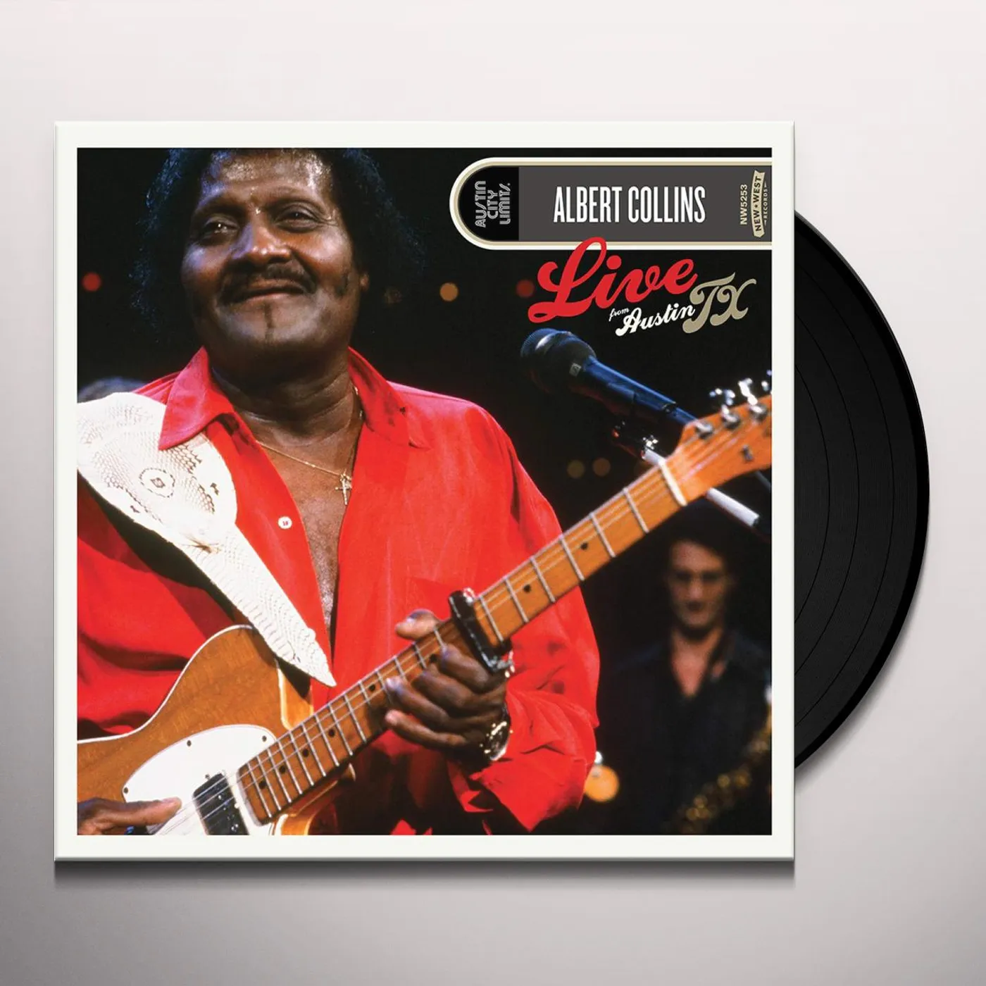 Albert Collins LIVE FROM AUSTIN TX Vinyl Record