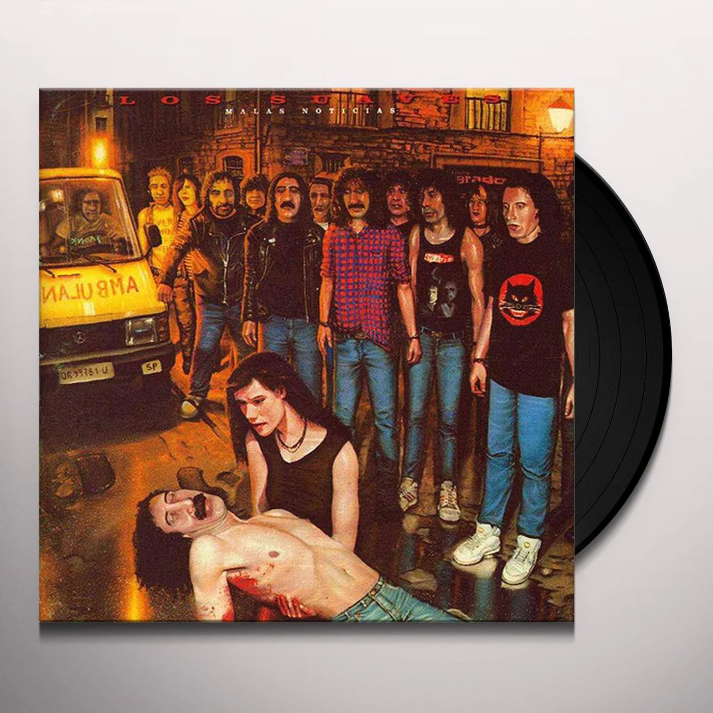 Los Suaves Malas NotIcias Vinyl Record