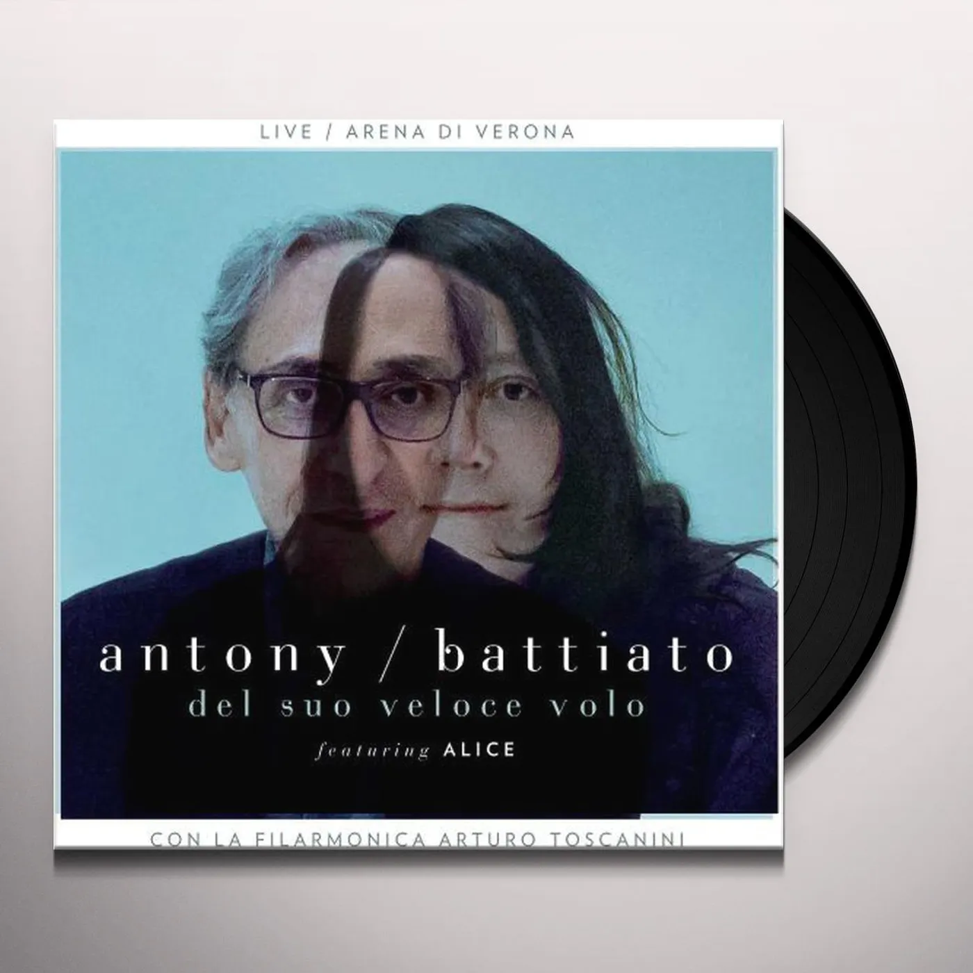Battiato & Antony Del Suo Veloce Volo Vinyl Record