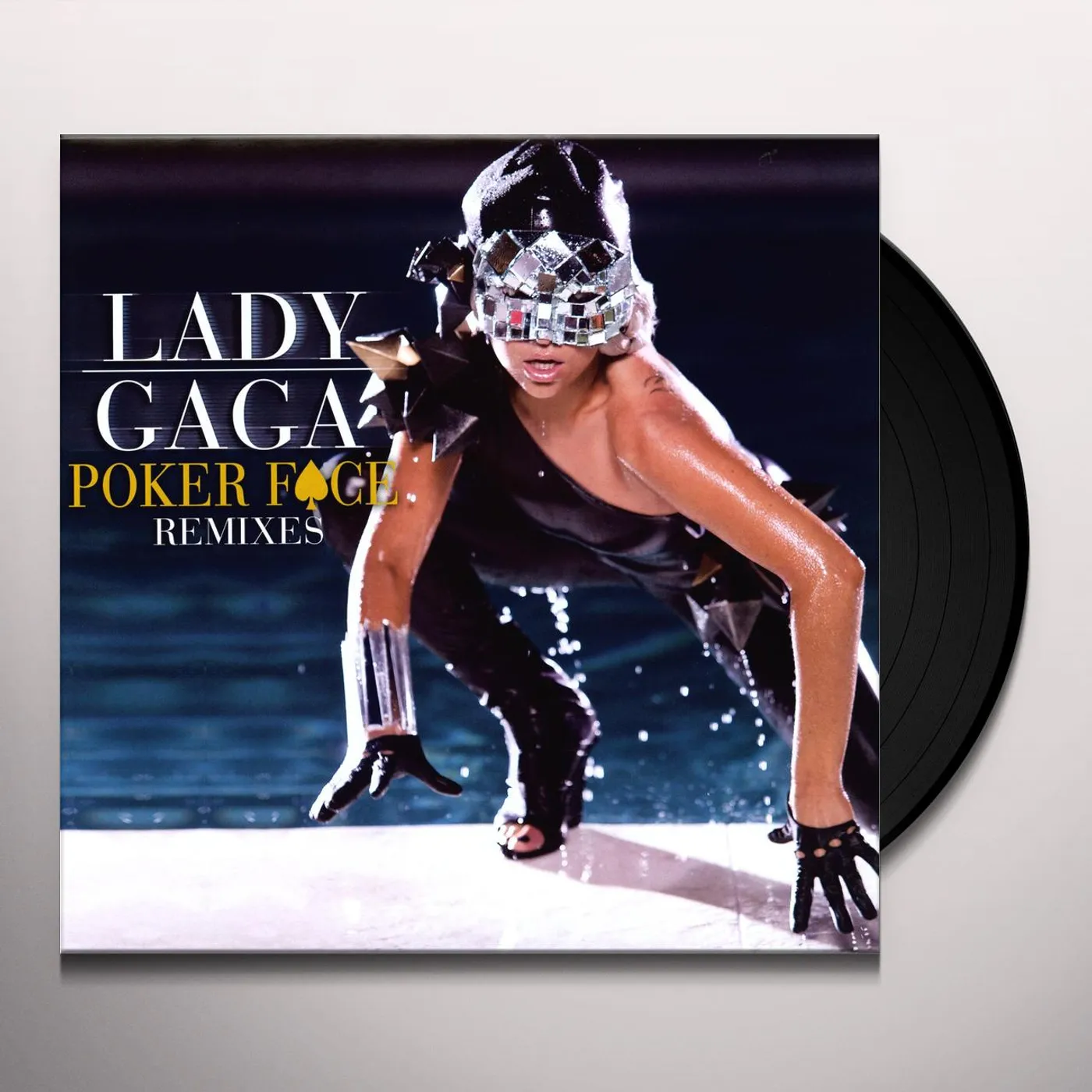 Lady Gaga POKER FACE REMIXES (X5) Vinyl Record - Remixes