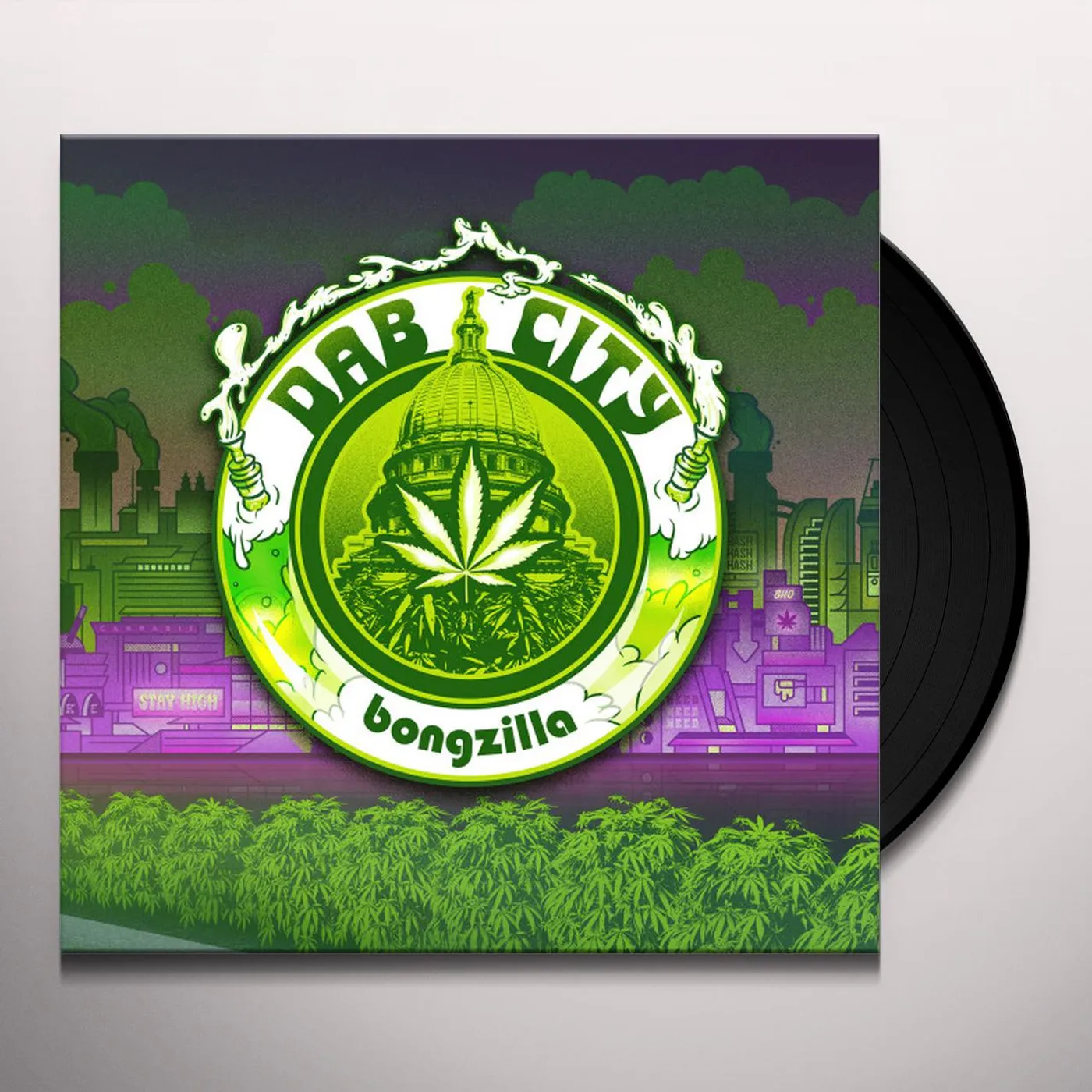 Bongzilla DAB CITY Vinyl Record