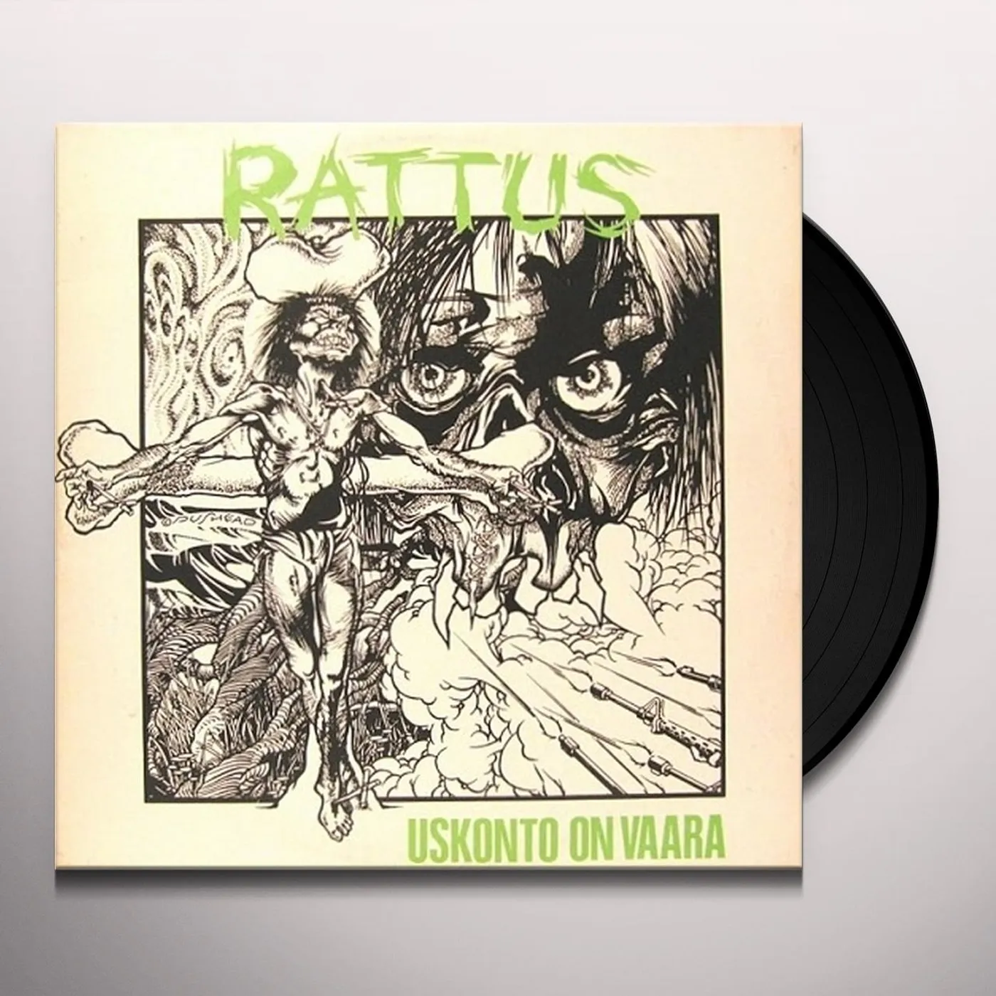 Rattus USKONTO ON VAARA (Vinyl)