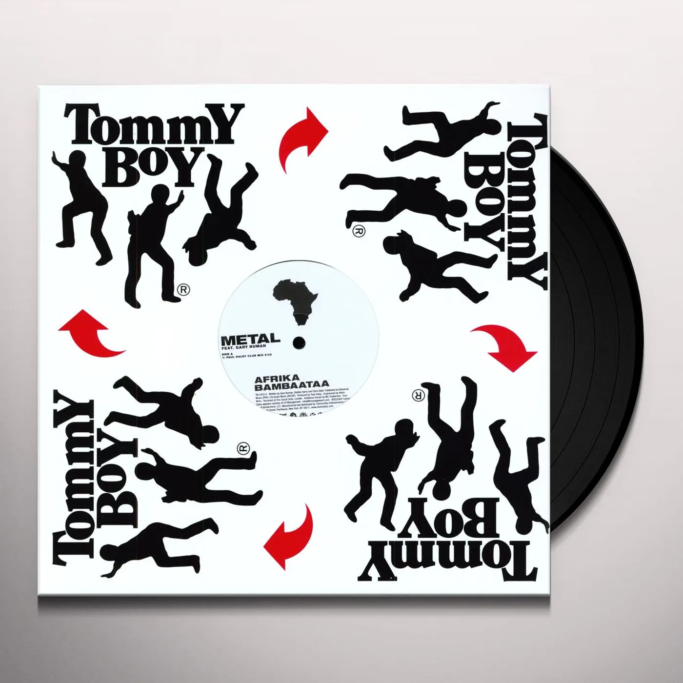 Afrika Bambaataa METAL (X3) Vinyl Record