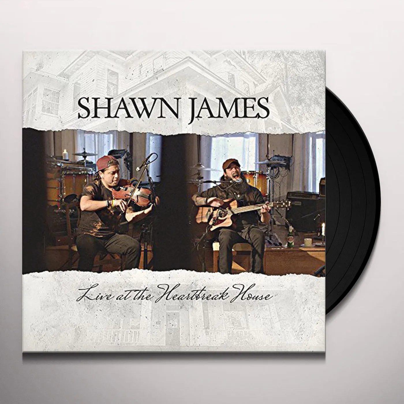 Shawn James LIVE AT THE HEARTBREAK HOUSE Vinyl Record