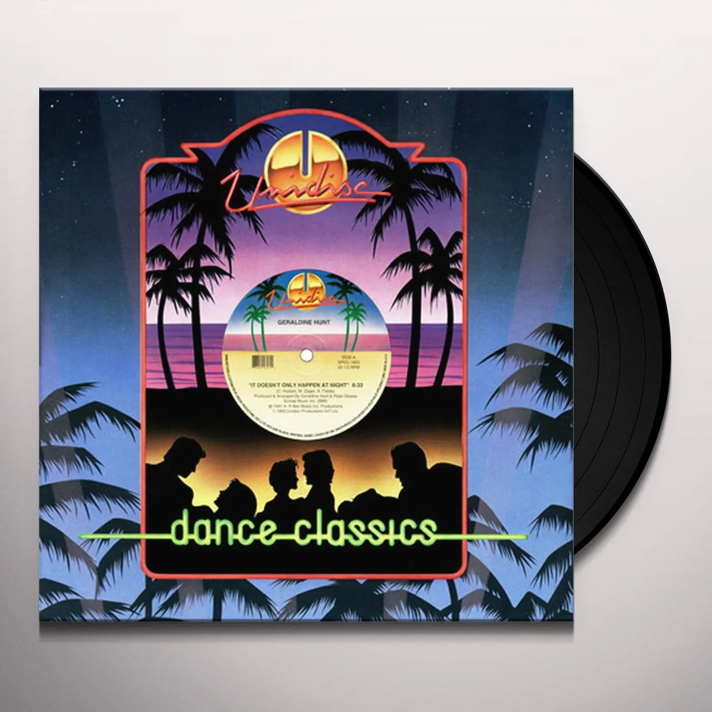 Geraldine Hunt IT DOESNT ONLY HAPPE/HEART HEART Vinyl Record