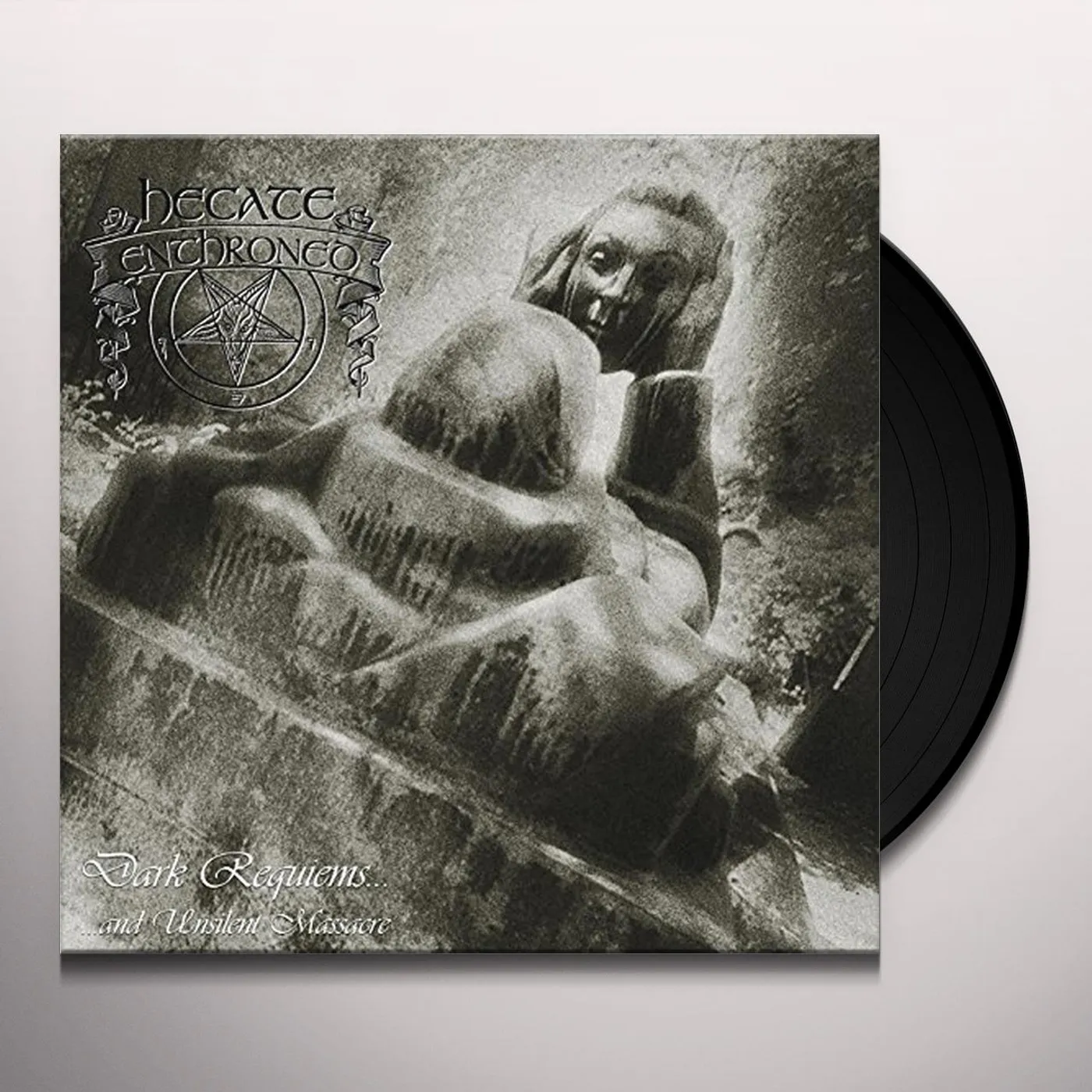 Hecate Enthroned DARK REQUIEMS & UNSILENT MASSACRE Vinyl Record