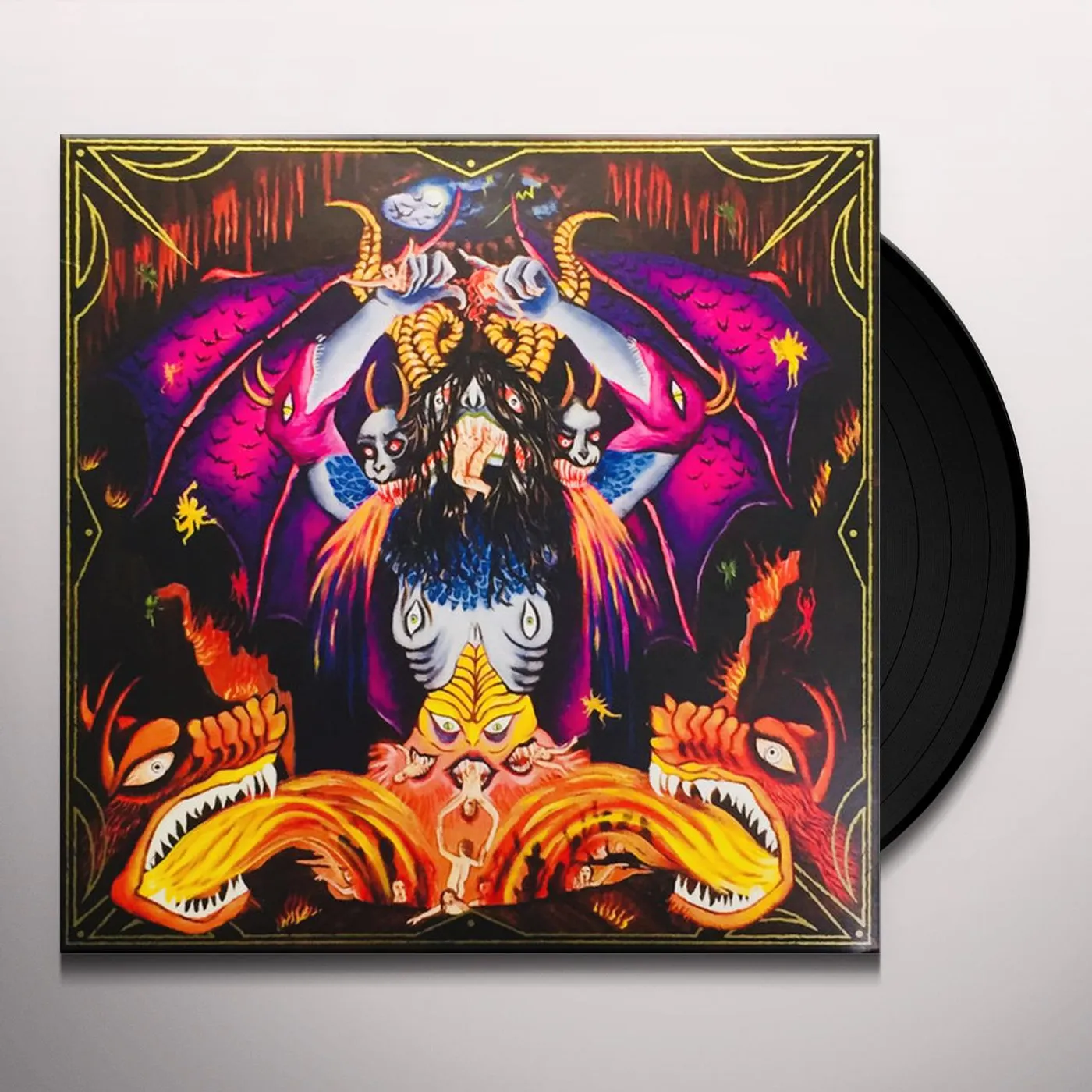 Devil Master Satan Spits On Children Of Light Vinyl Record