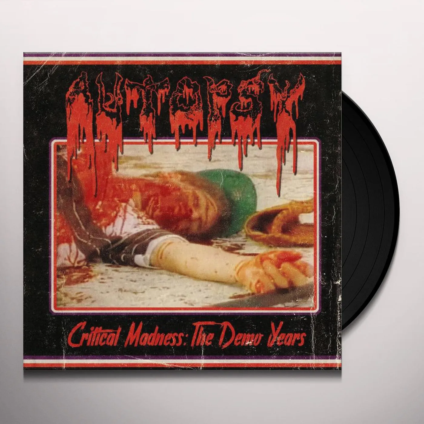 Autopsy CRITICAL MADNESS : THE DEMO YEARS Vinyl Record