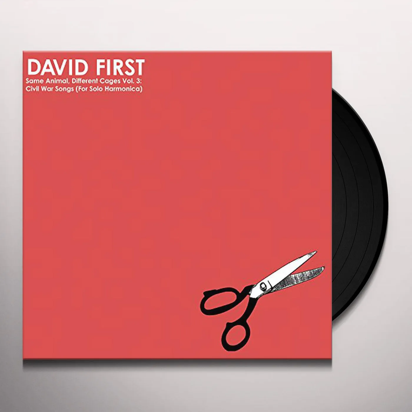 David First SAME ANIMAL DIFFERENT CAGES VOL.3: CIVIL WAR SONGS Vinyl Record