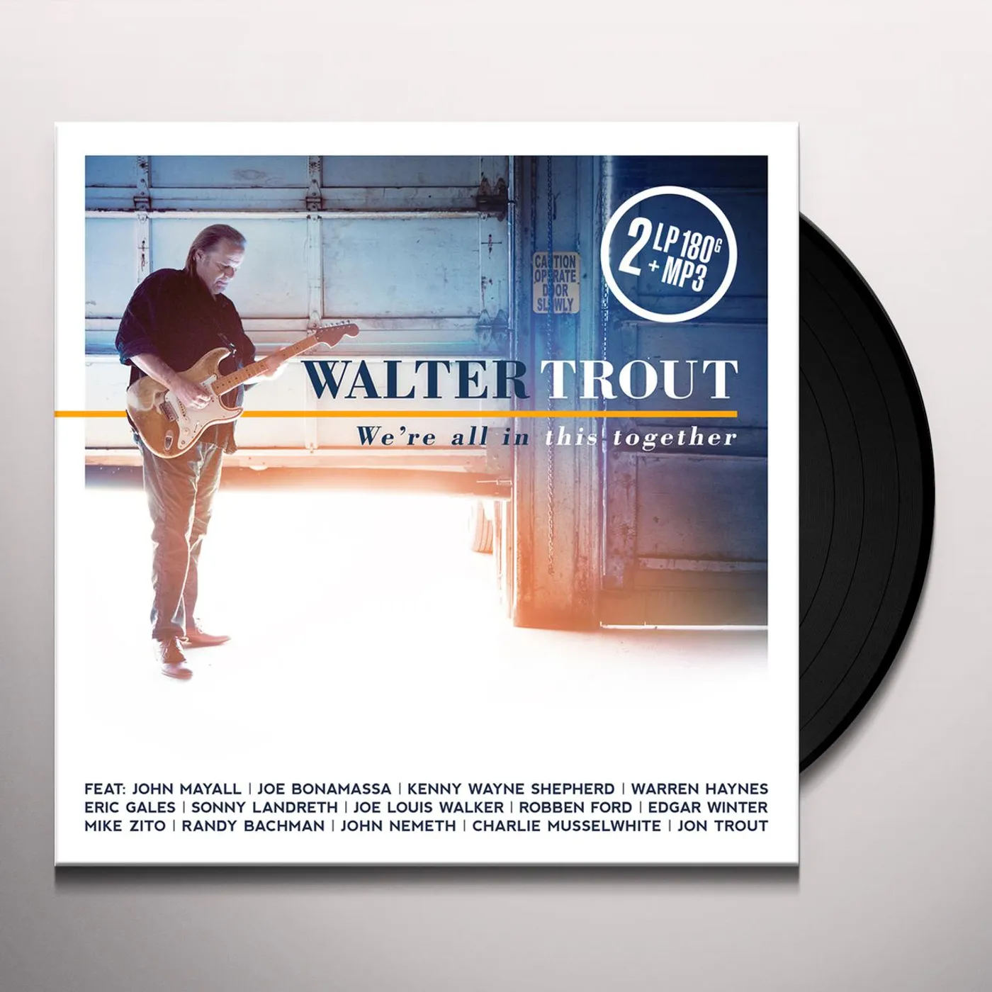 Walter Trout We're All In This Together Vinyl Record