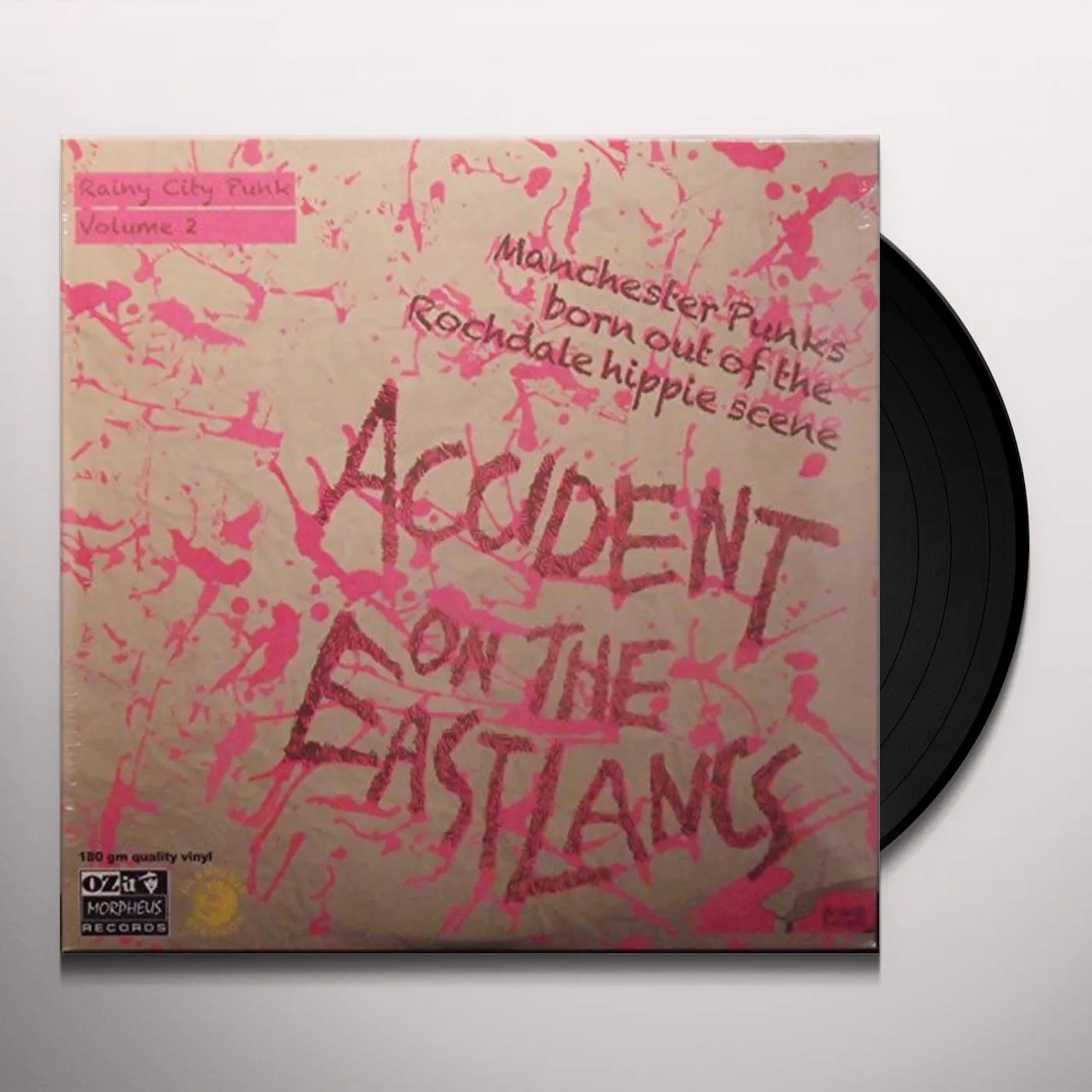 Accident On The East Lancs RAINY CITY PUNK 2 Vinyl Record