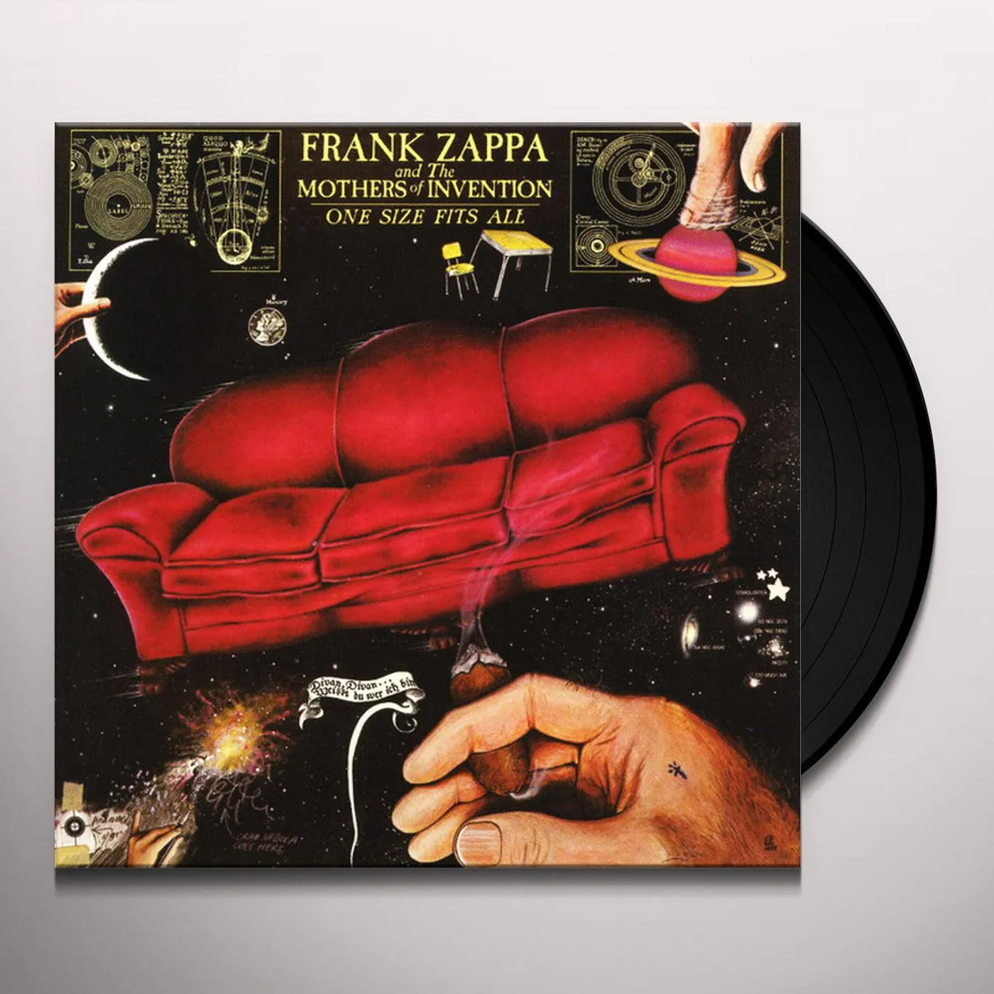 Frank Zappa ONE SIZE FITS ALL Vinyl Record