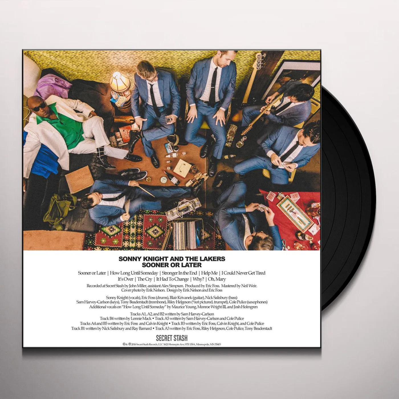 Sonny Knight & The Lakers Sooner or Later Vinyl Record