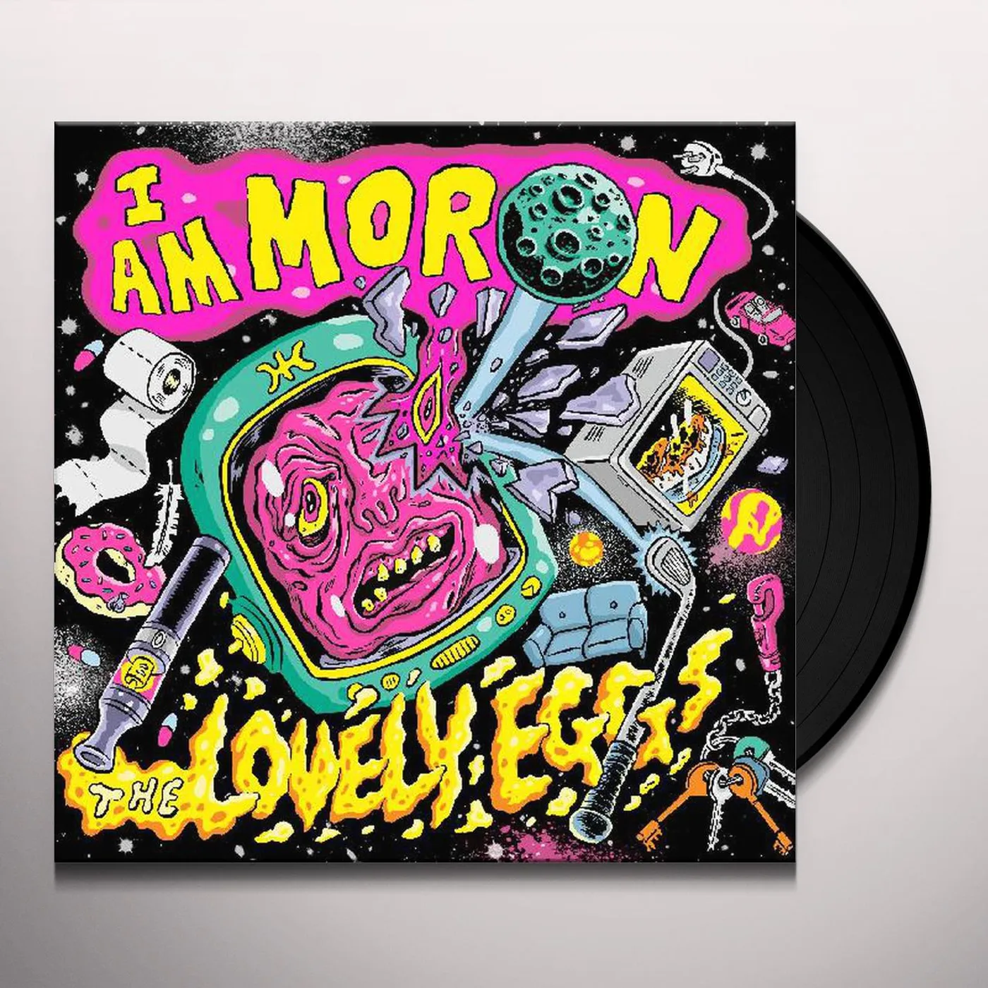 The Lovely Eggs I Am Moron (Color Vinyl) Vinyl Record