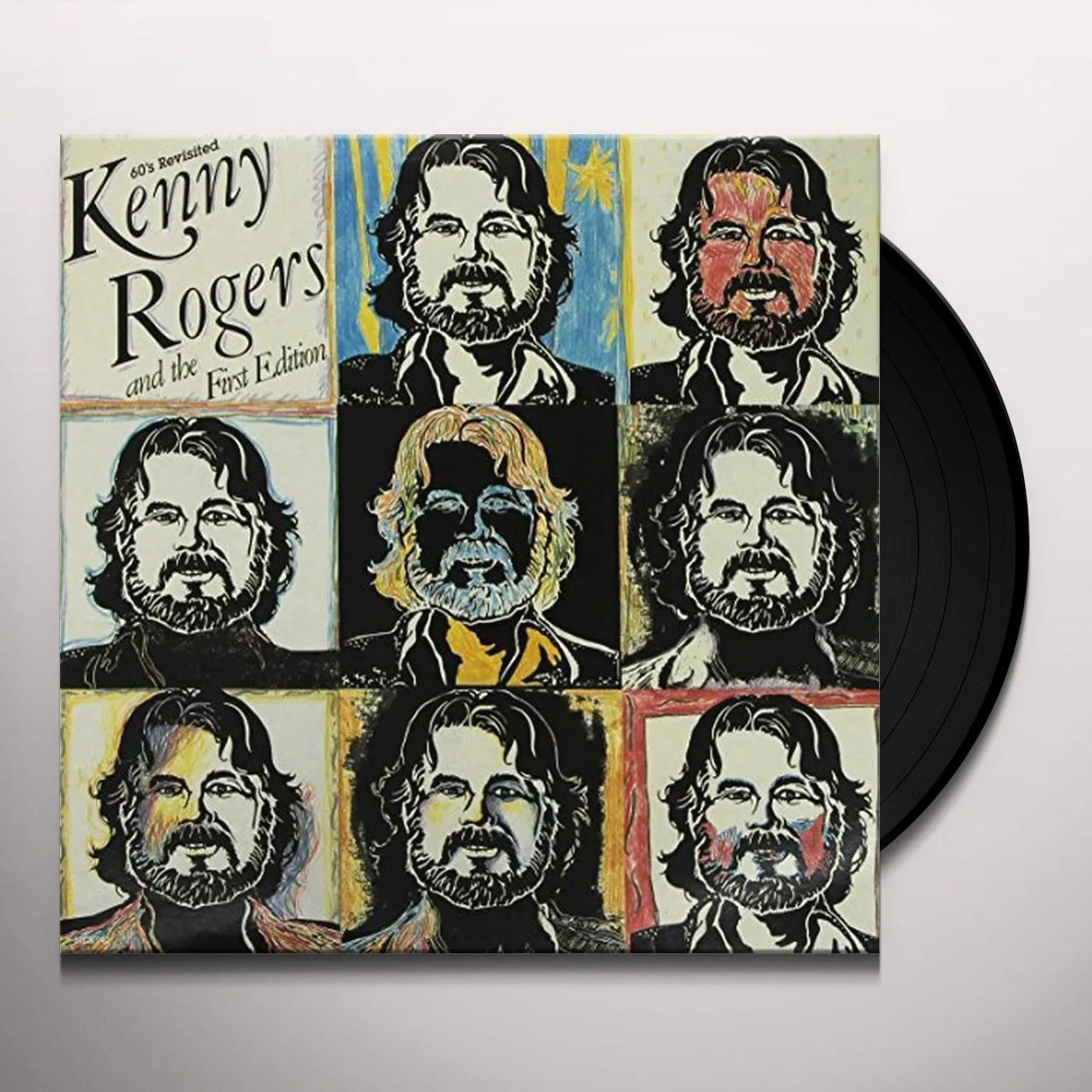 Kenny Rogers & The First Edition 60'S REVISITED (JUST DROPPED IN TO SEE WHAT CONDIT Vinyl Record