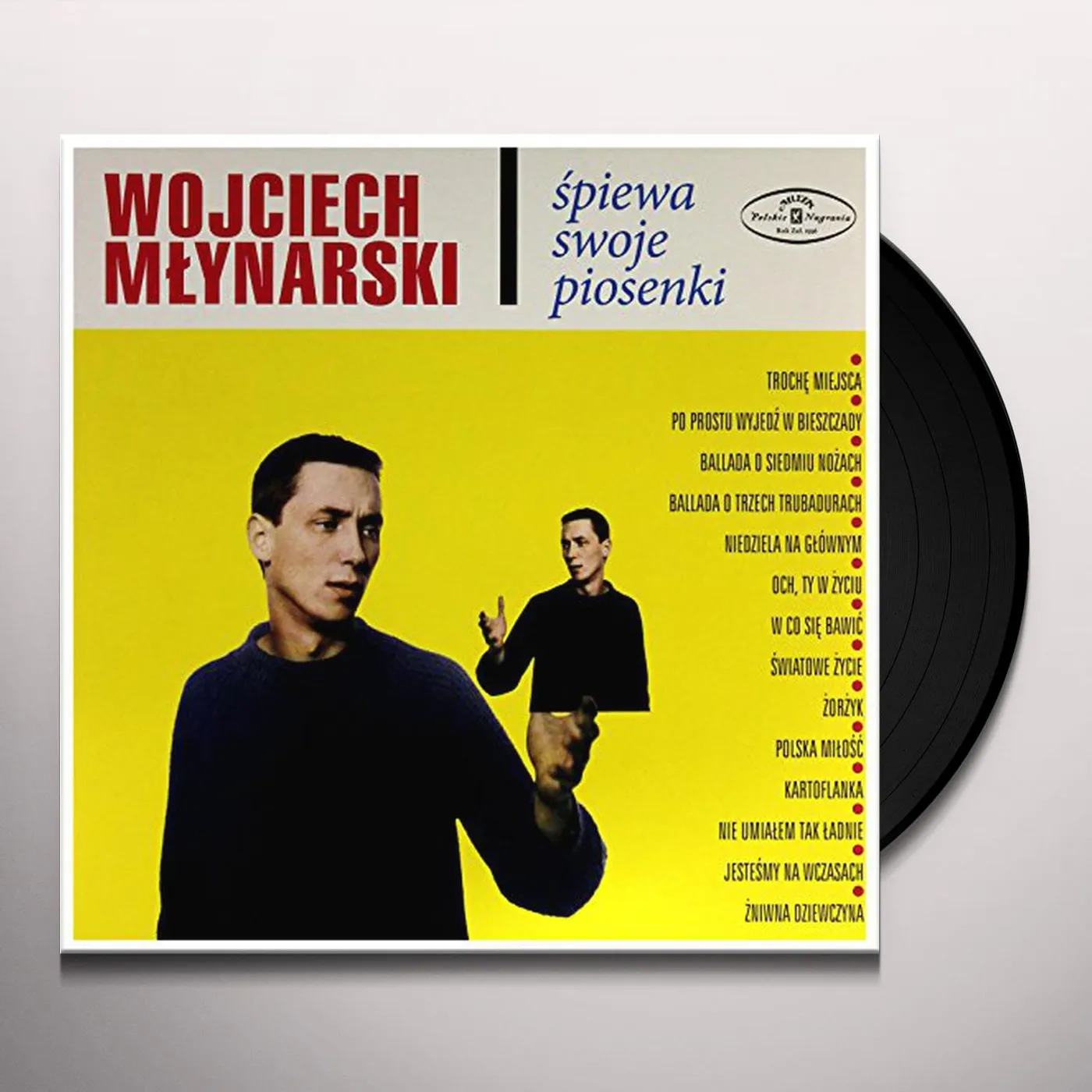 Wojciech Młynarski spiewa swoje piosenki Vinyl Record