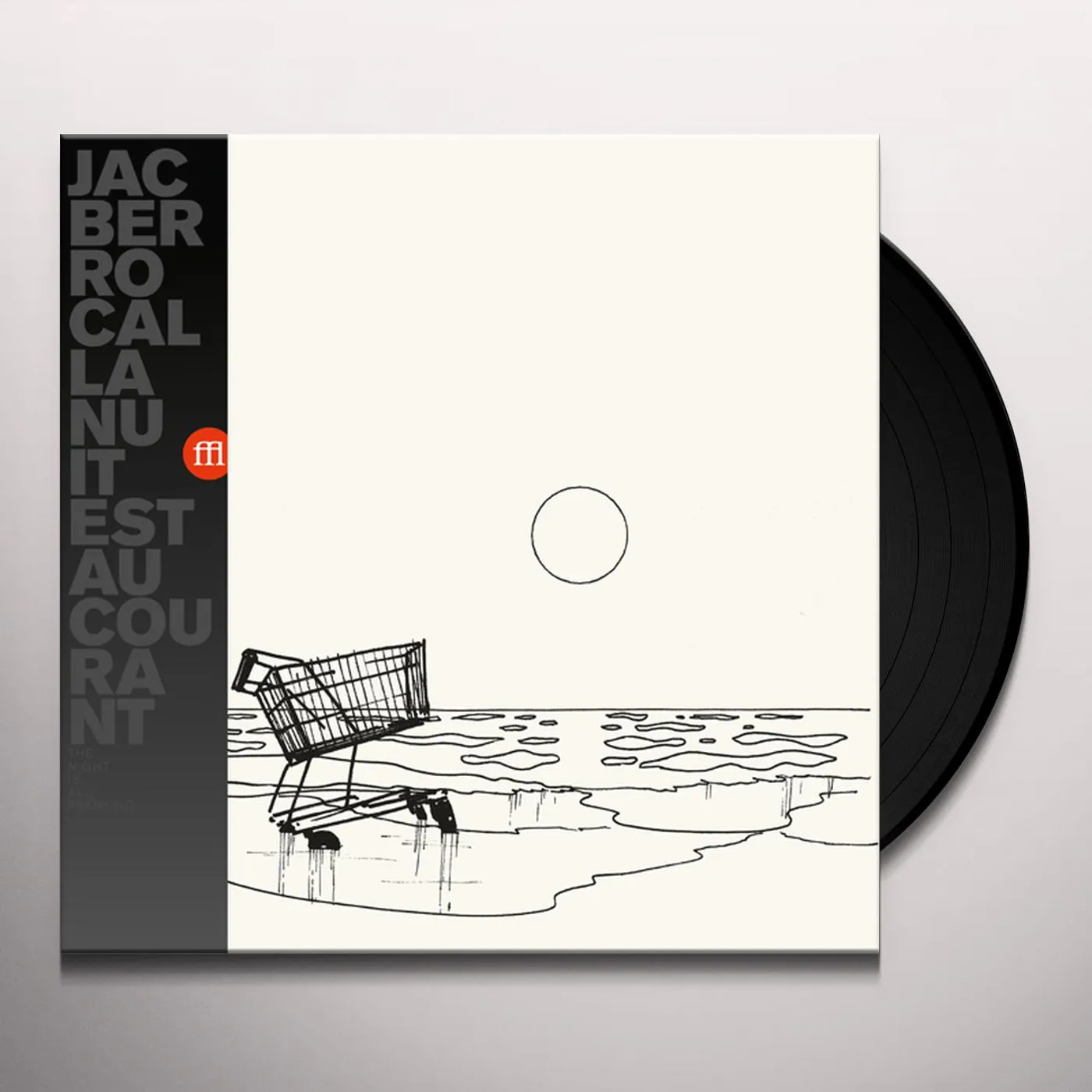 Jac Berrocal LA NUIT EST AU COURANT Vinyl Record