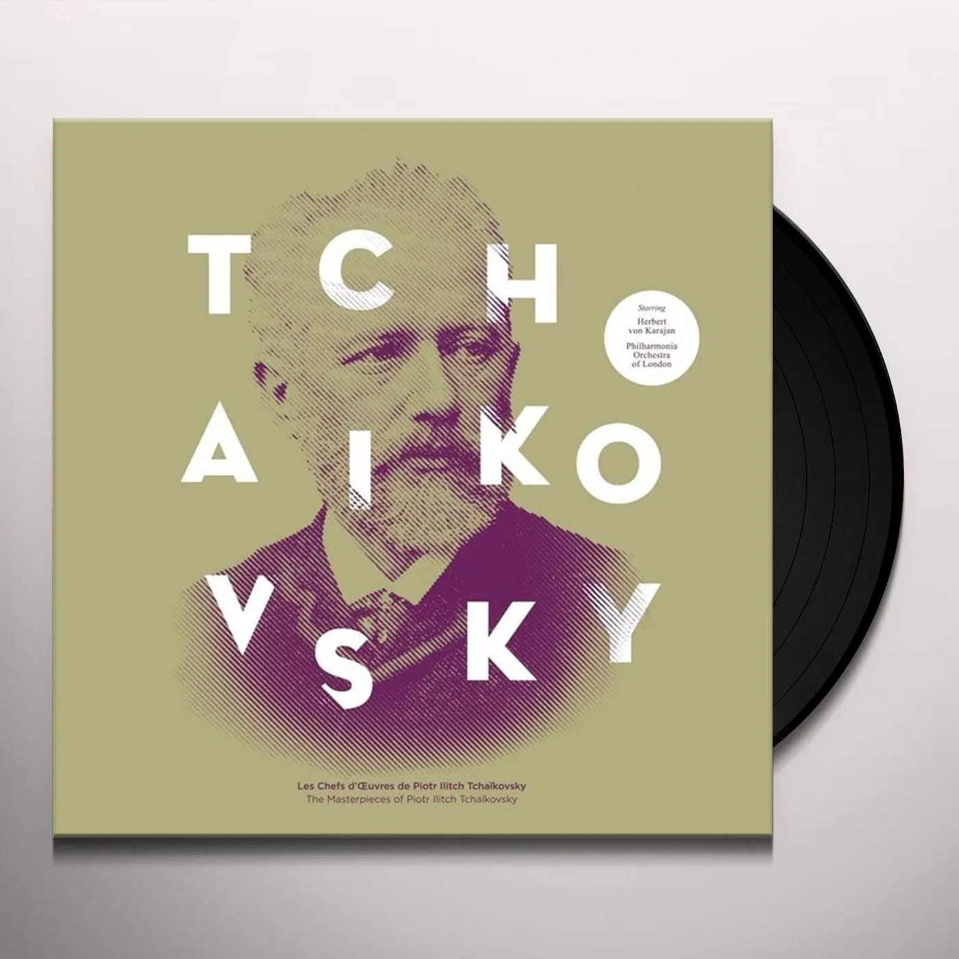 Pyotr Ilyich Tchaikovsky   - LES CHEFS D'OEUVRE Vinyl Record