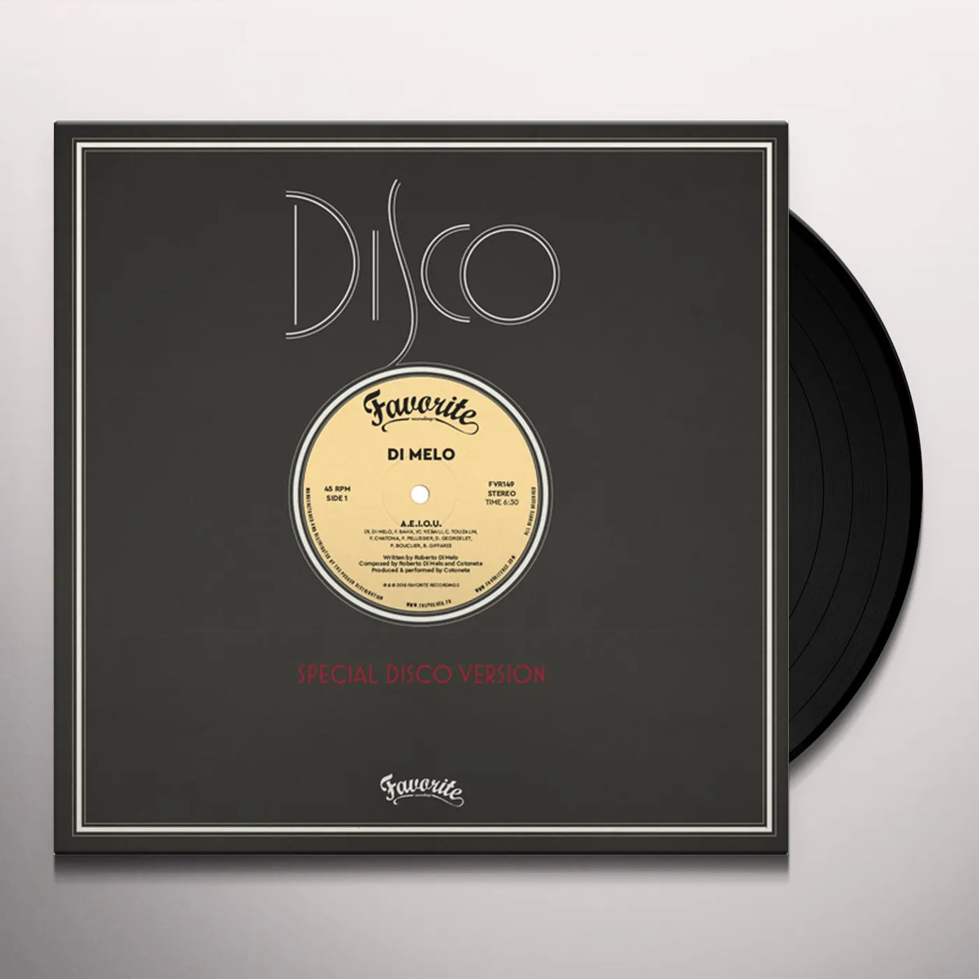 Di Melo A.E.I.O.U. Vinyl Record